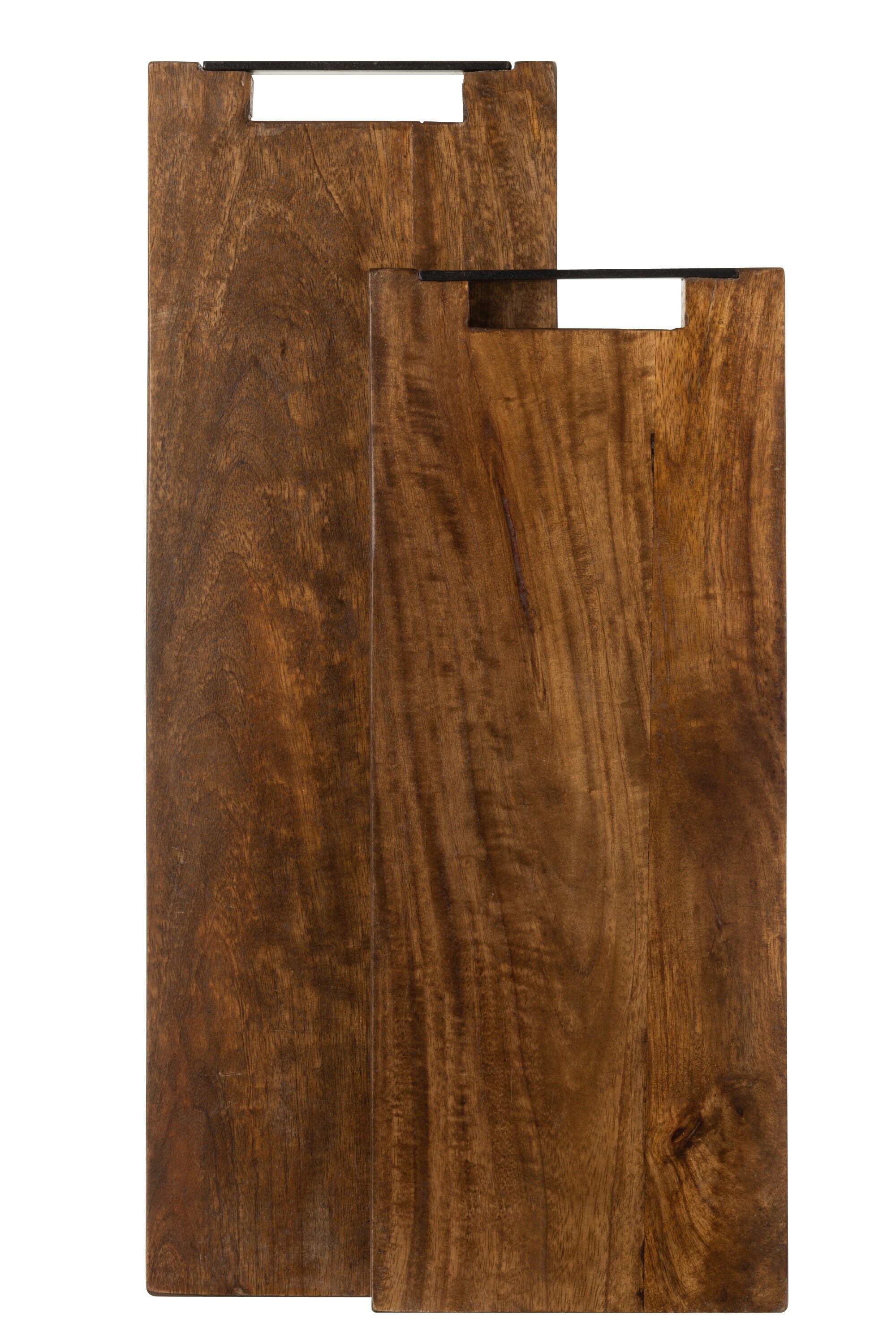 J-Line Lang Mango snijplank - hout - bruin - L