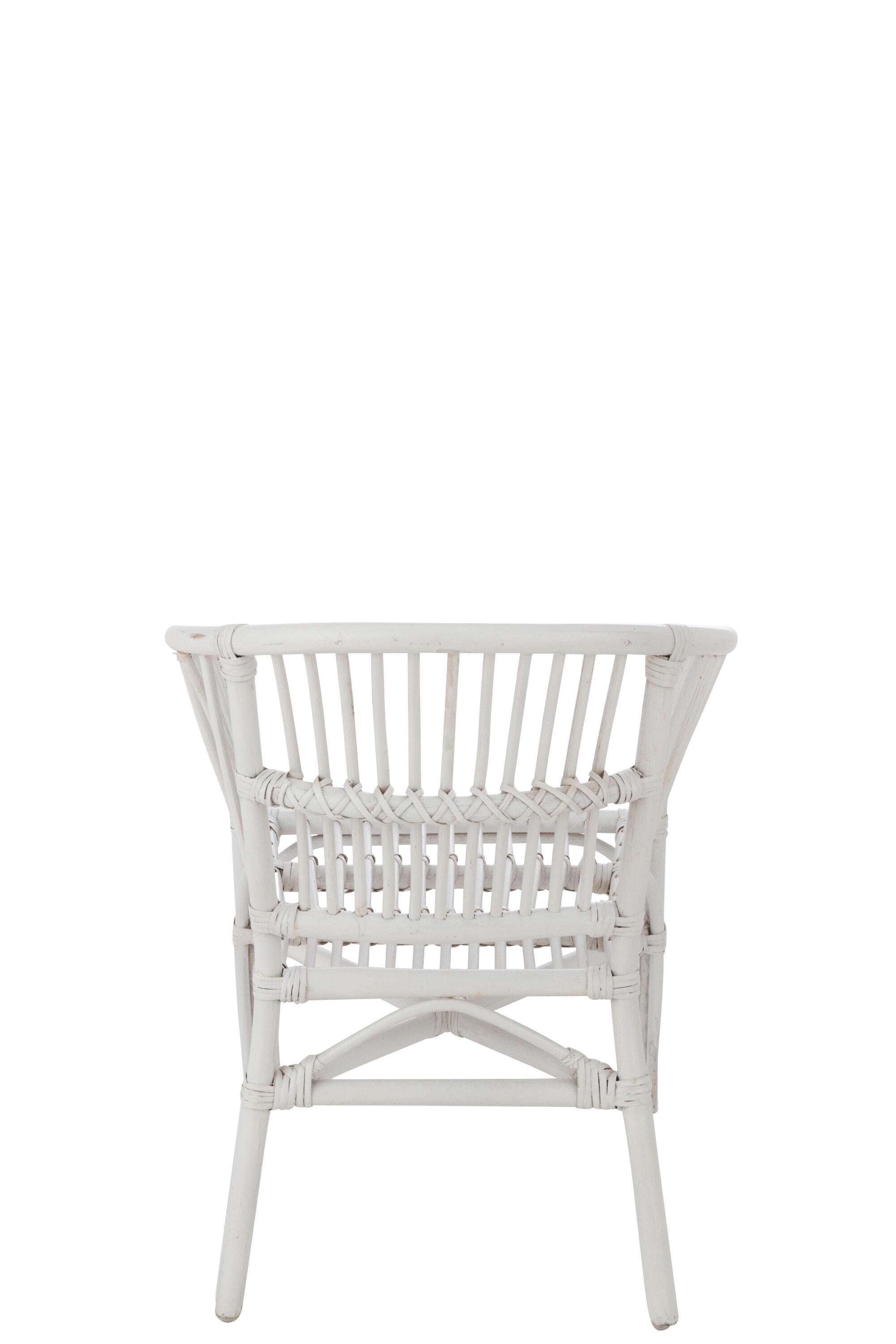 Kinderstoel Filou Rotan Wit