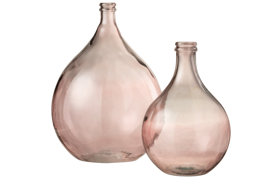 Vaas Lissabon Glas Zalm Groot