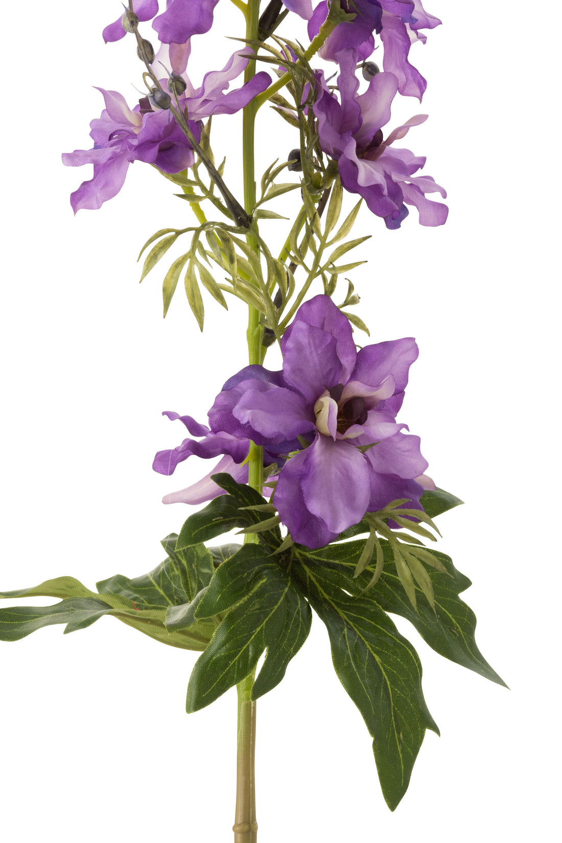 J-Line Bloem Delphinium Plastiek Donker Paars