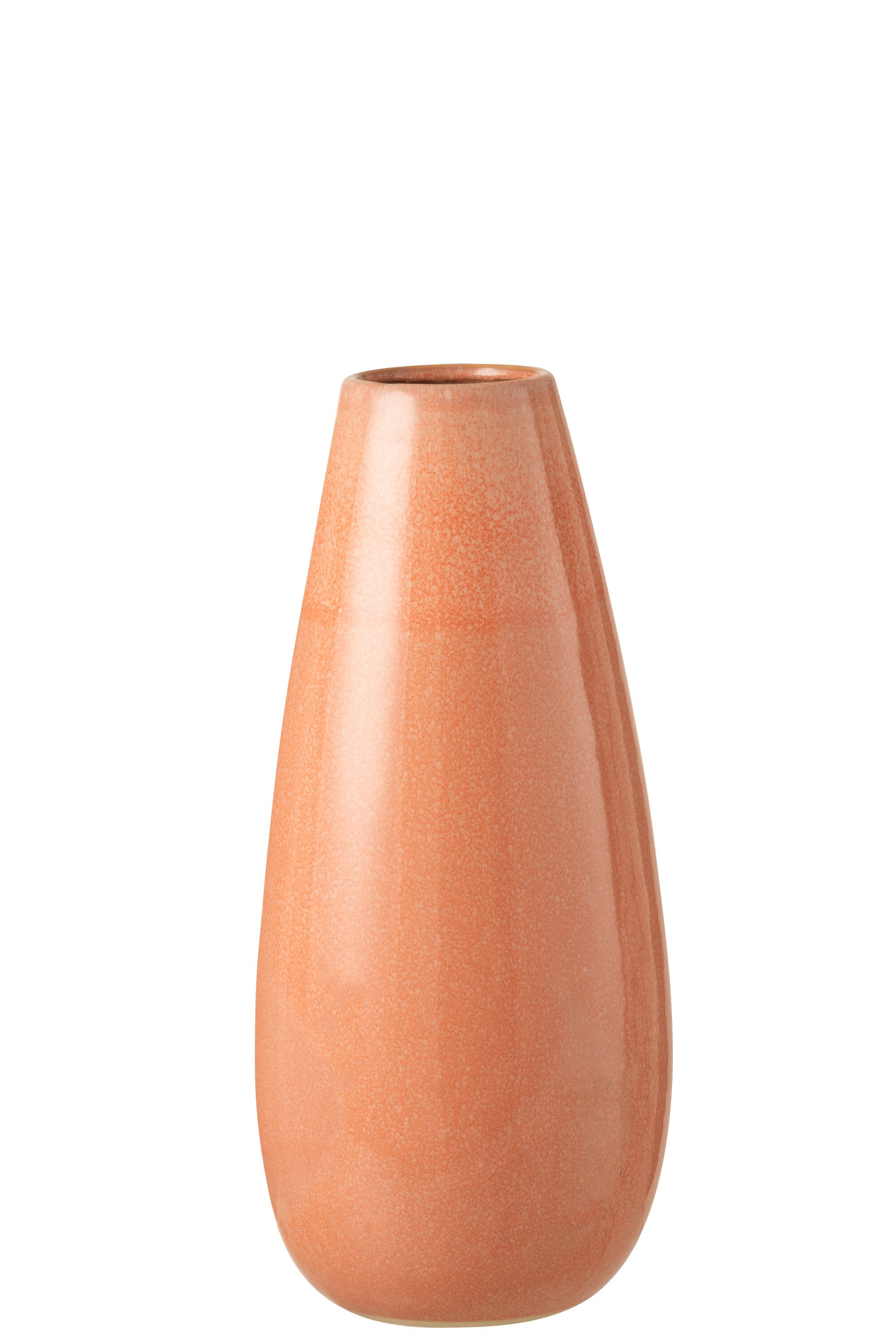 J-Line Vaas Effen Rond Keramiek Pompelmoes Large - 48.00 cm hoog