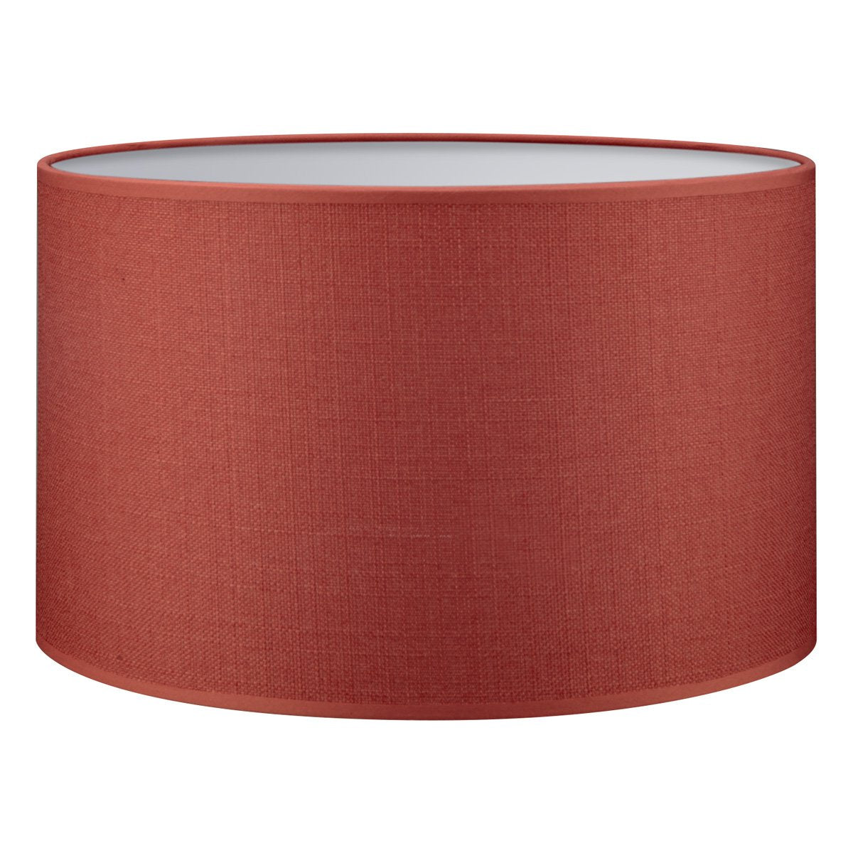 Lampenkap Canvas rood - B:35xD:35xH:21cm