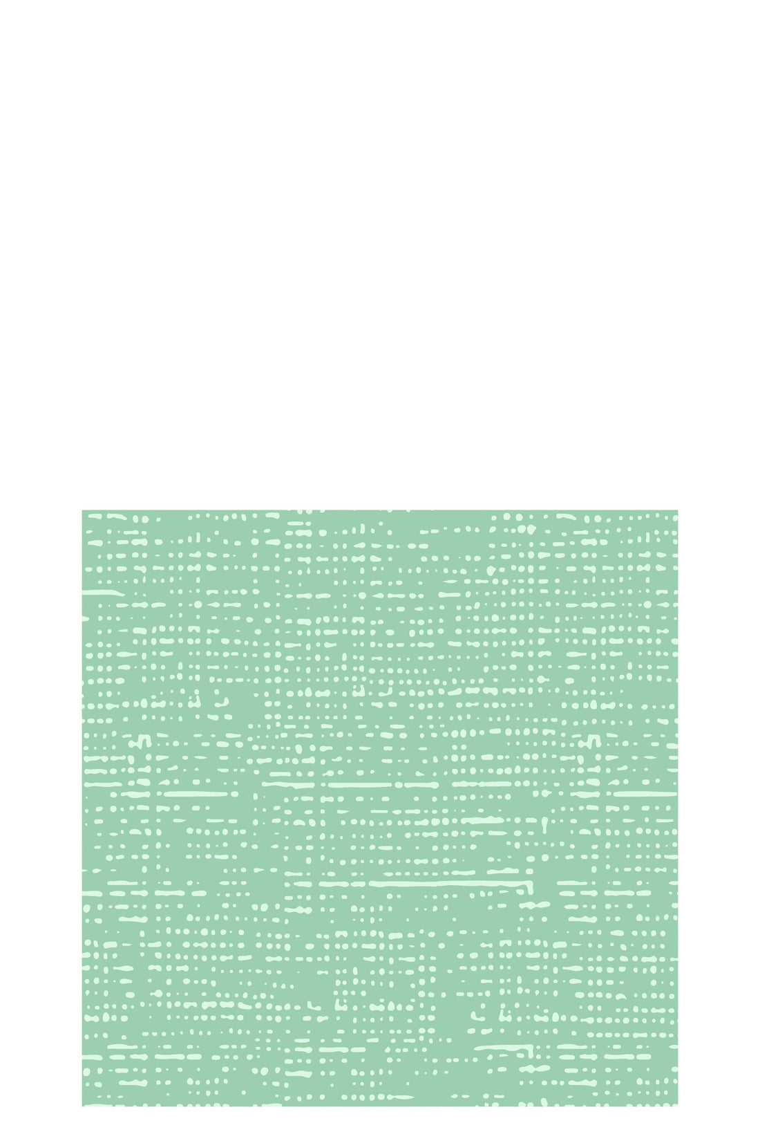 Pak van 16 servetten Textiel Touch Papier Pastel Groen Klein