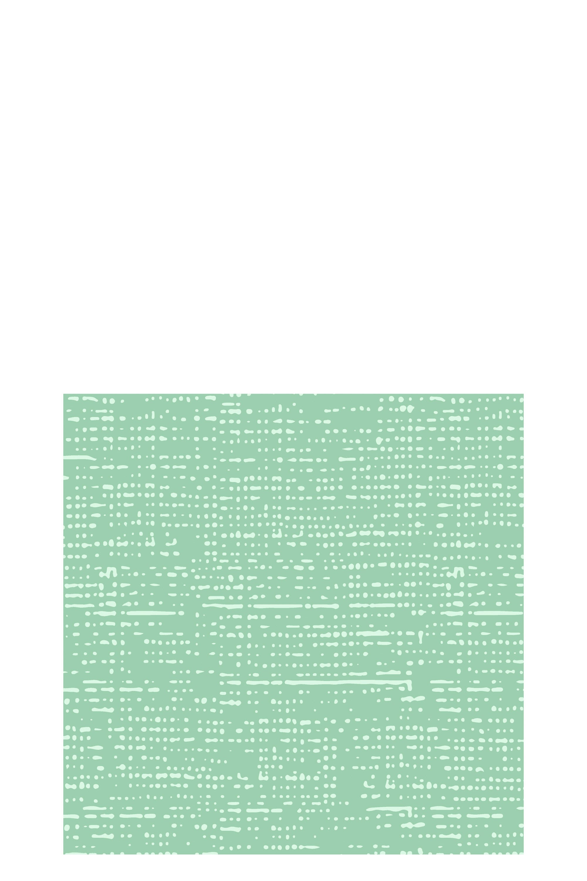 Pak van 16 servetten Textiel Touch Papier Pastel Groen Klein