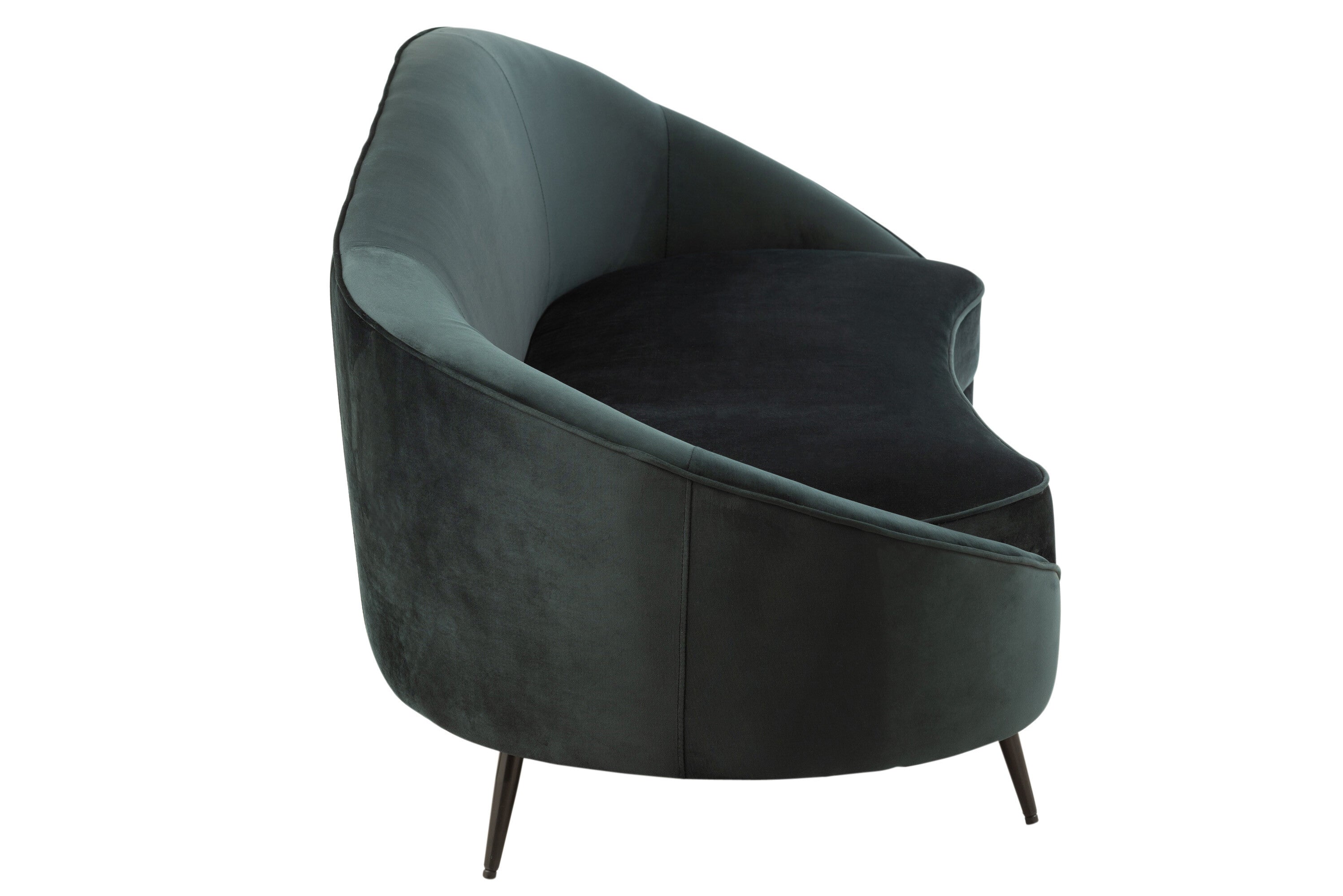 Bank Elisabeth Textiel/Metaal Groen