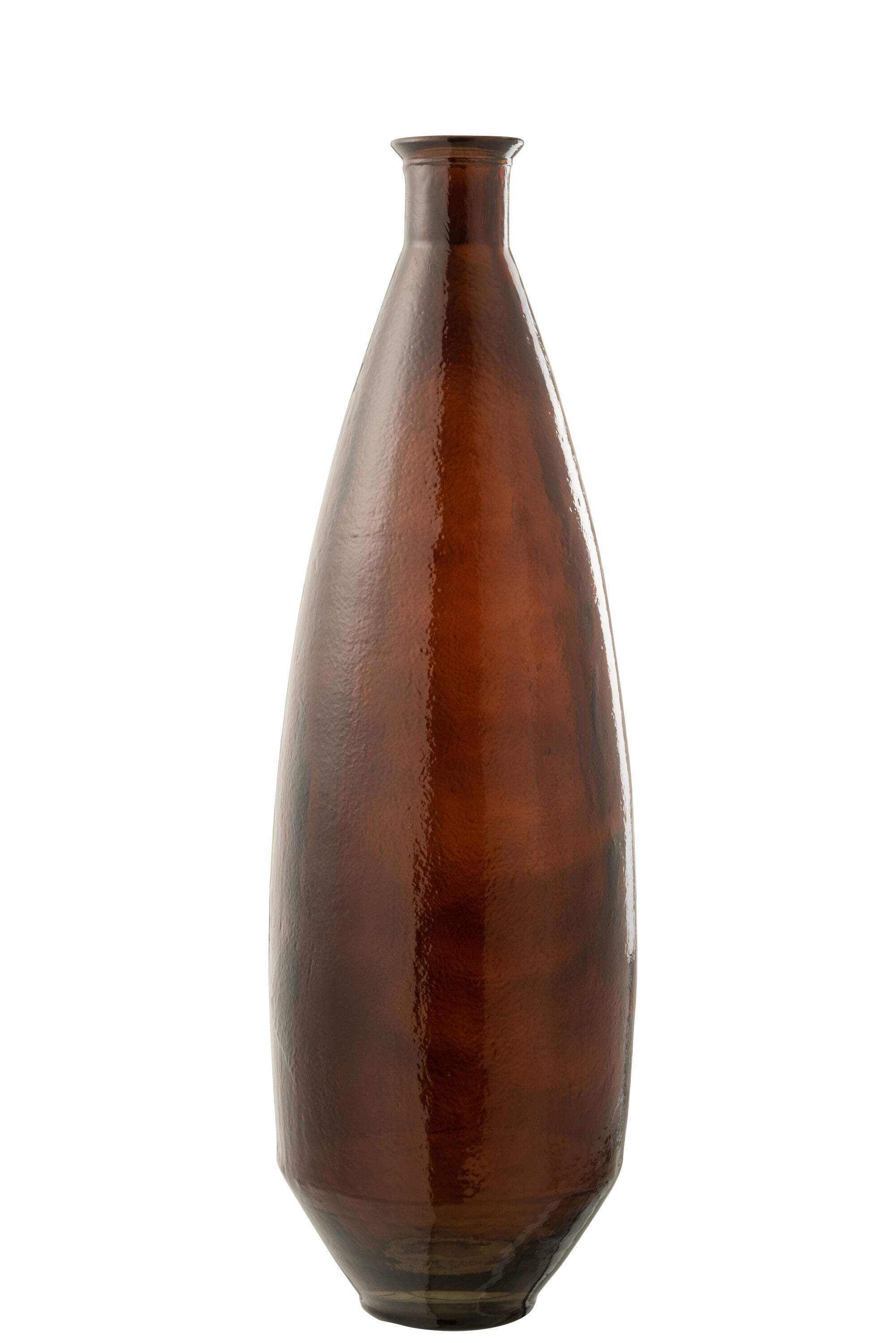 Vaas Ovaal Glas Bruin