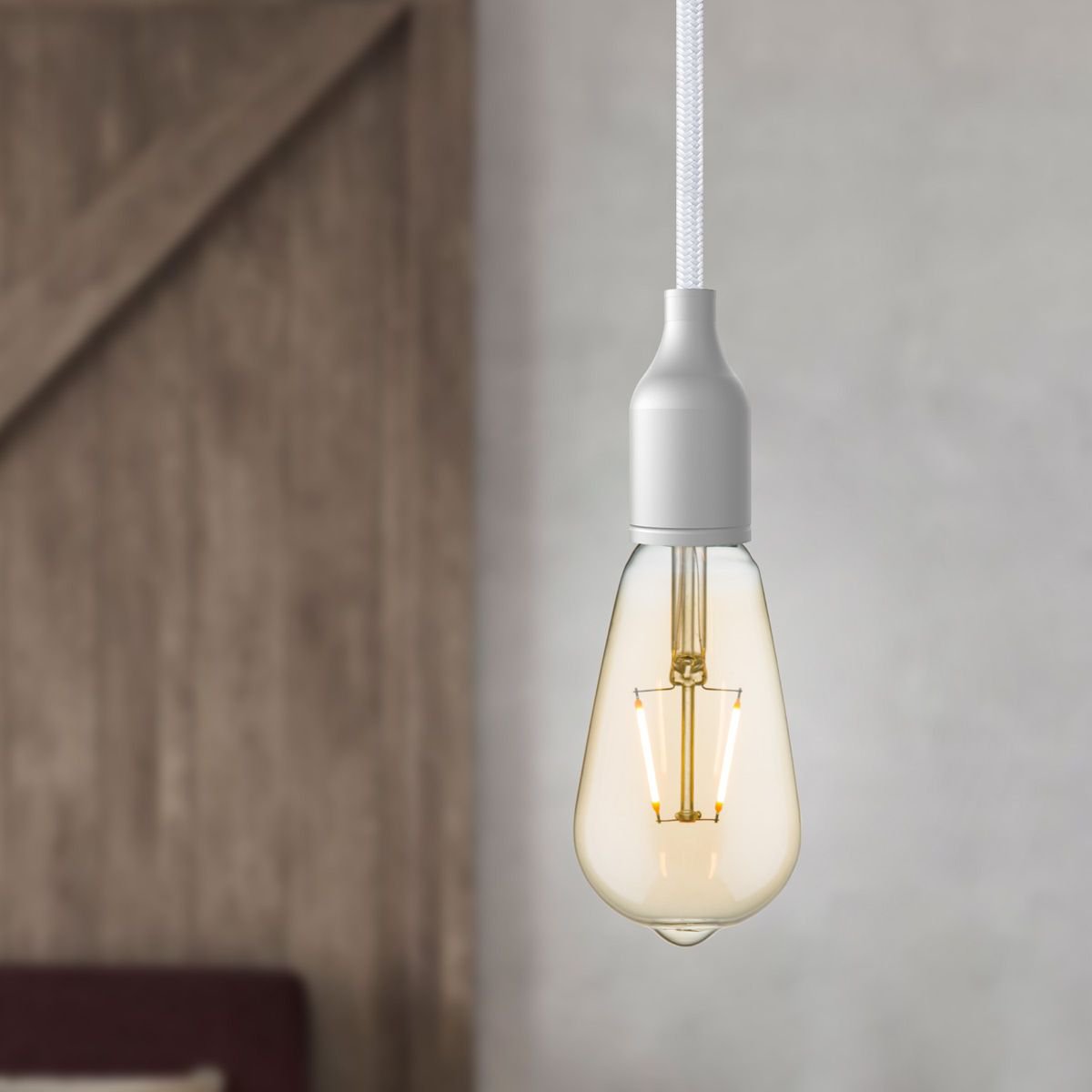 Led Drop Deco E27 ST64 2W 160Lm 2700K Amber
