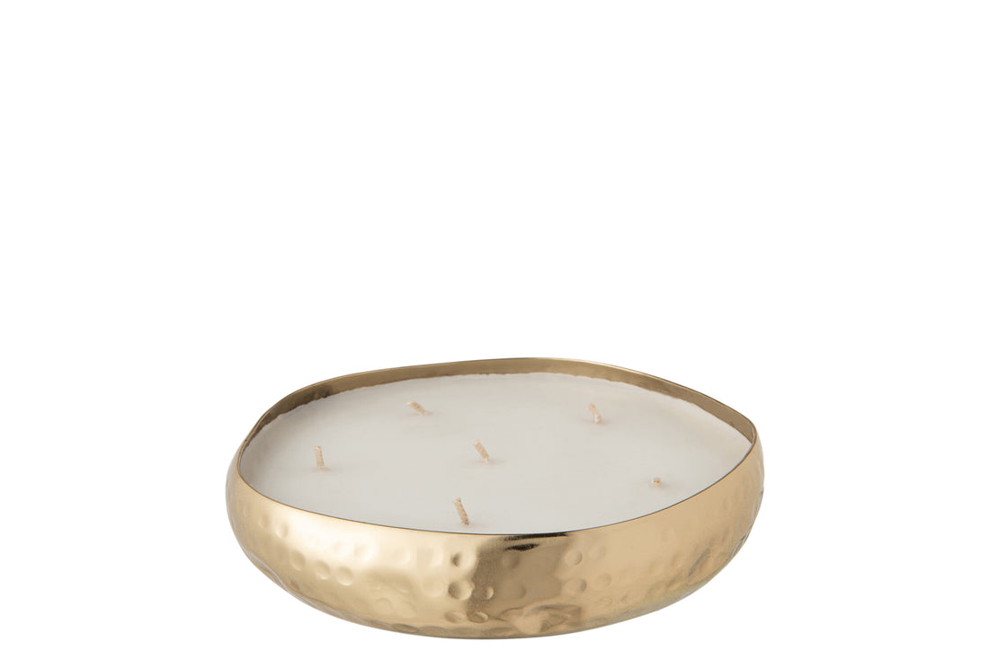 Geurkaars Livia Metaal Goud Medium-21H