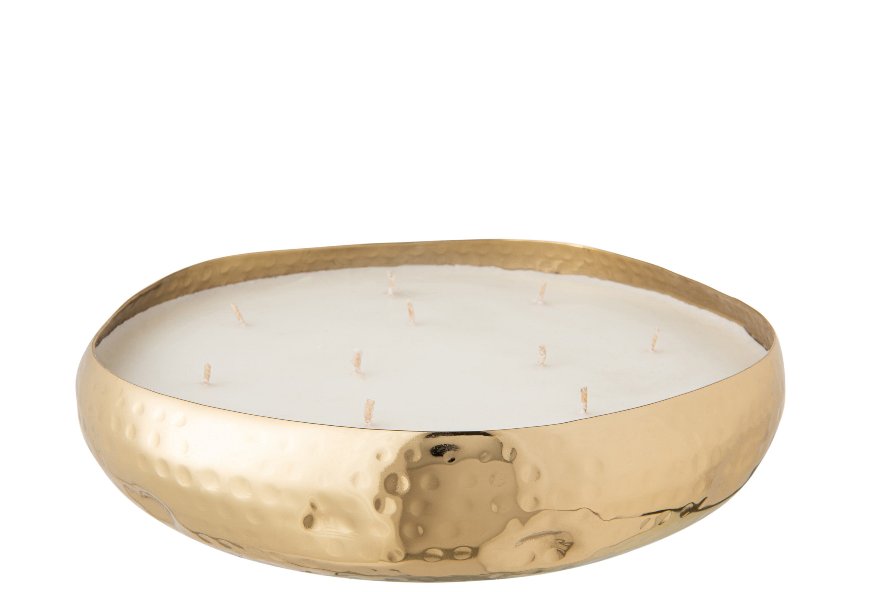 J-Line geurkaars Livia - metaal - goud - L - 44U