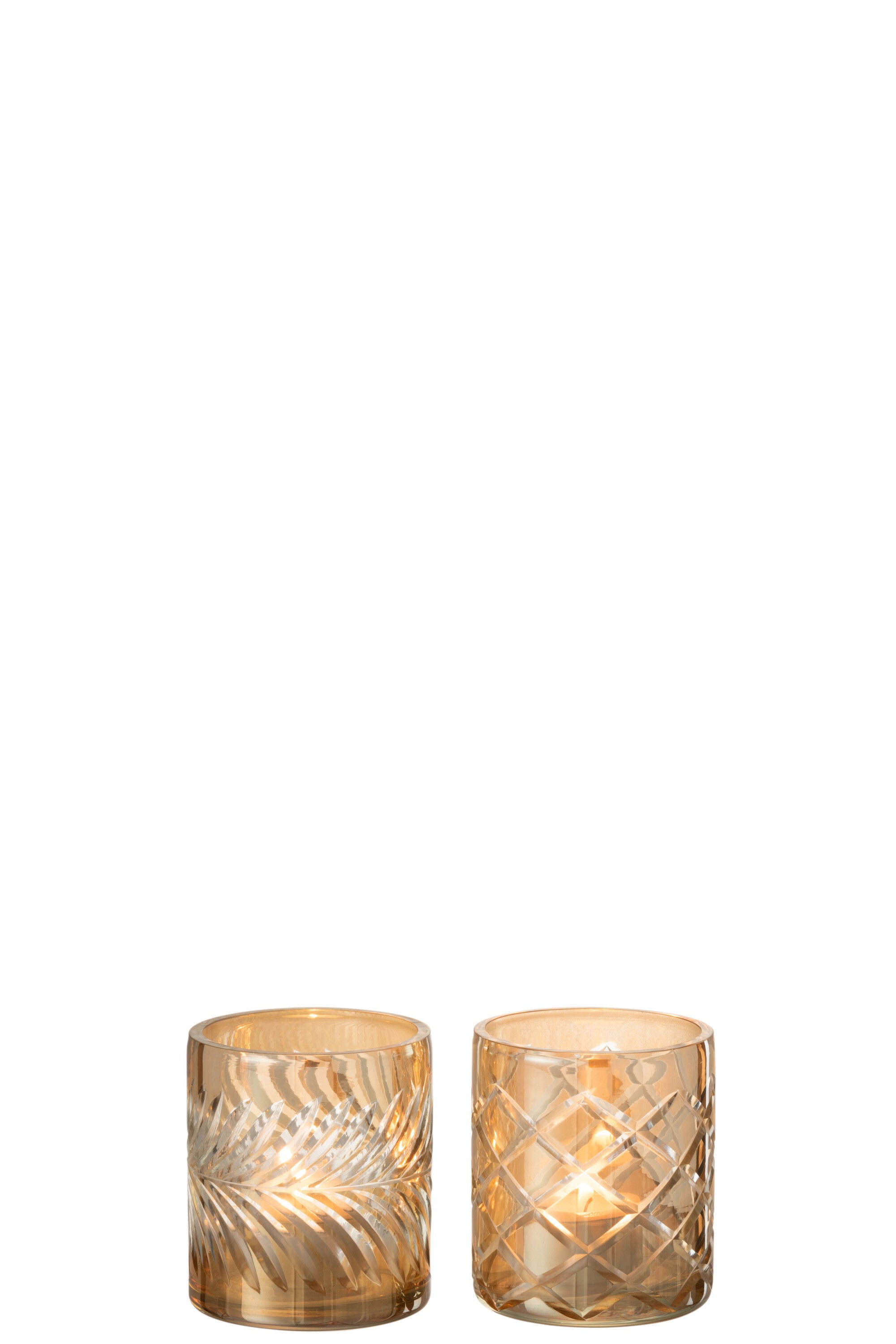 Orkaan Diamantglas Goud Kleine Assortiment Van 2