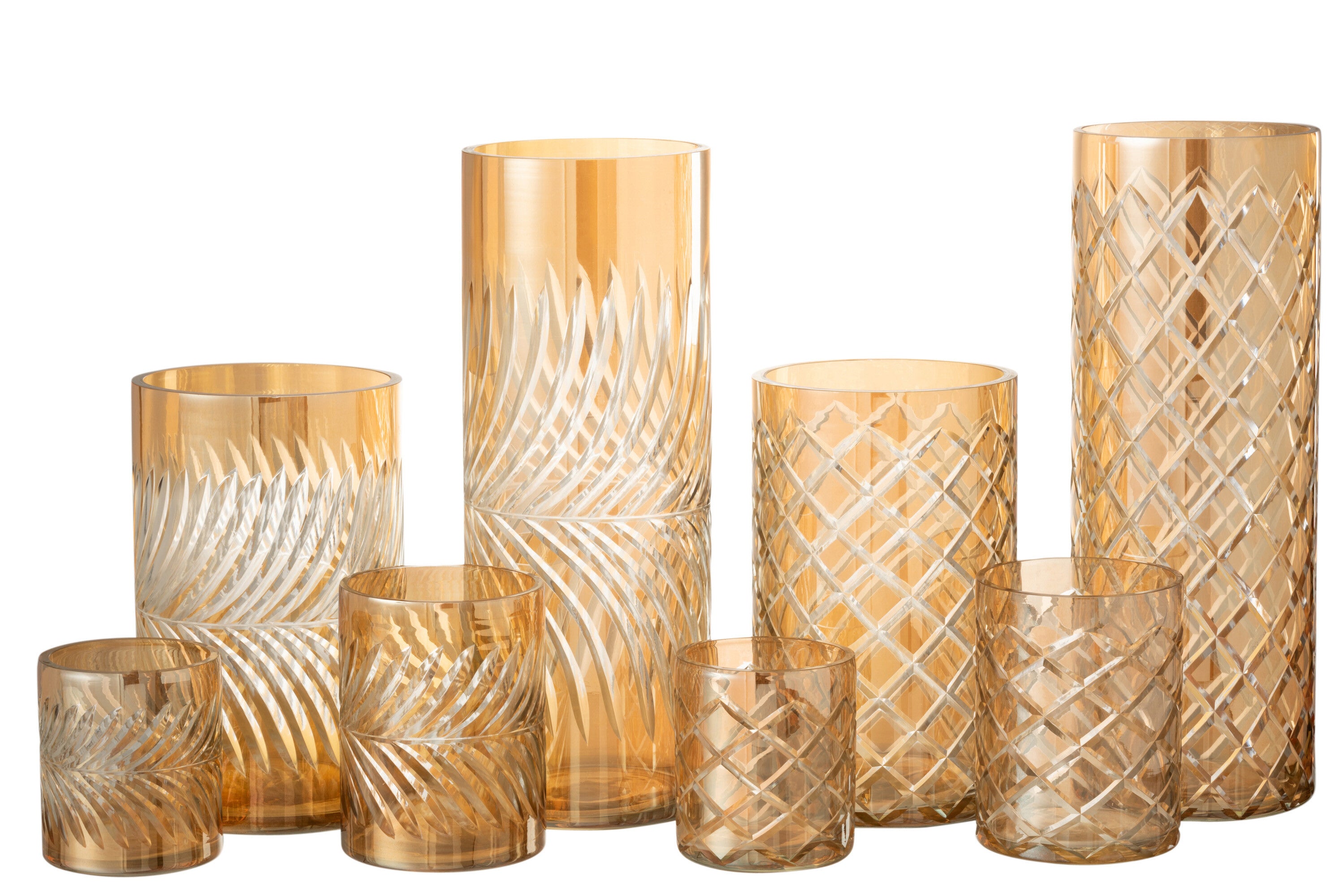 Orkaan Diamantglas Goud Extra Groot Assortiment Van 2