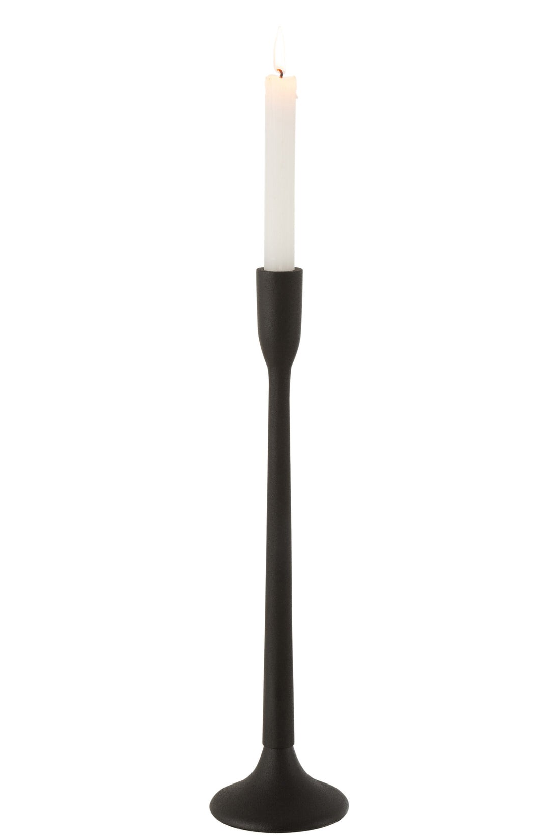 J-Line Kandelaar Woondecoratie – metaal – zwart
