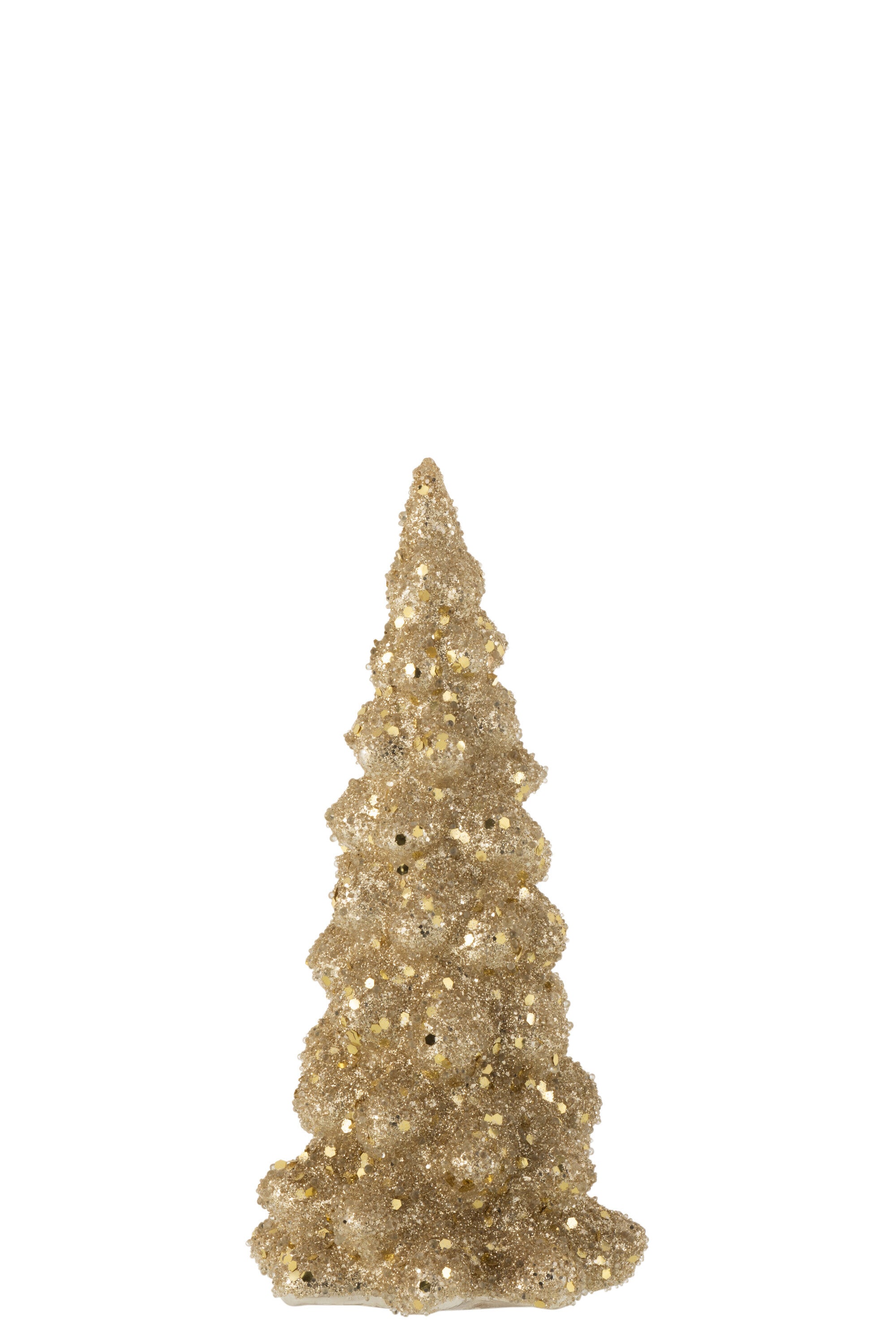 Kerstboom Deco Suikerglas Glanzend Goud Klein