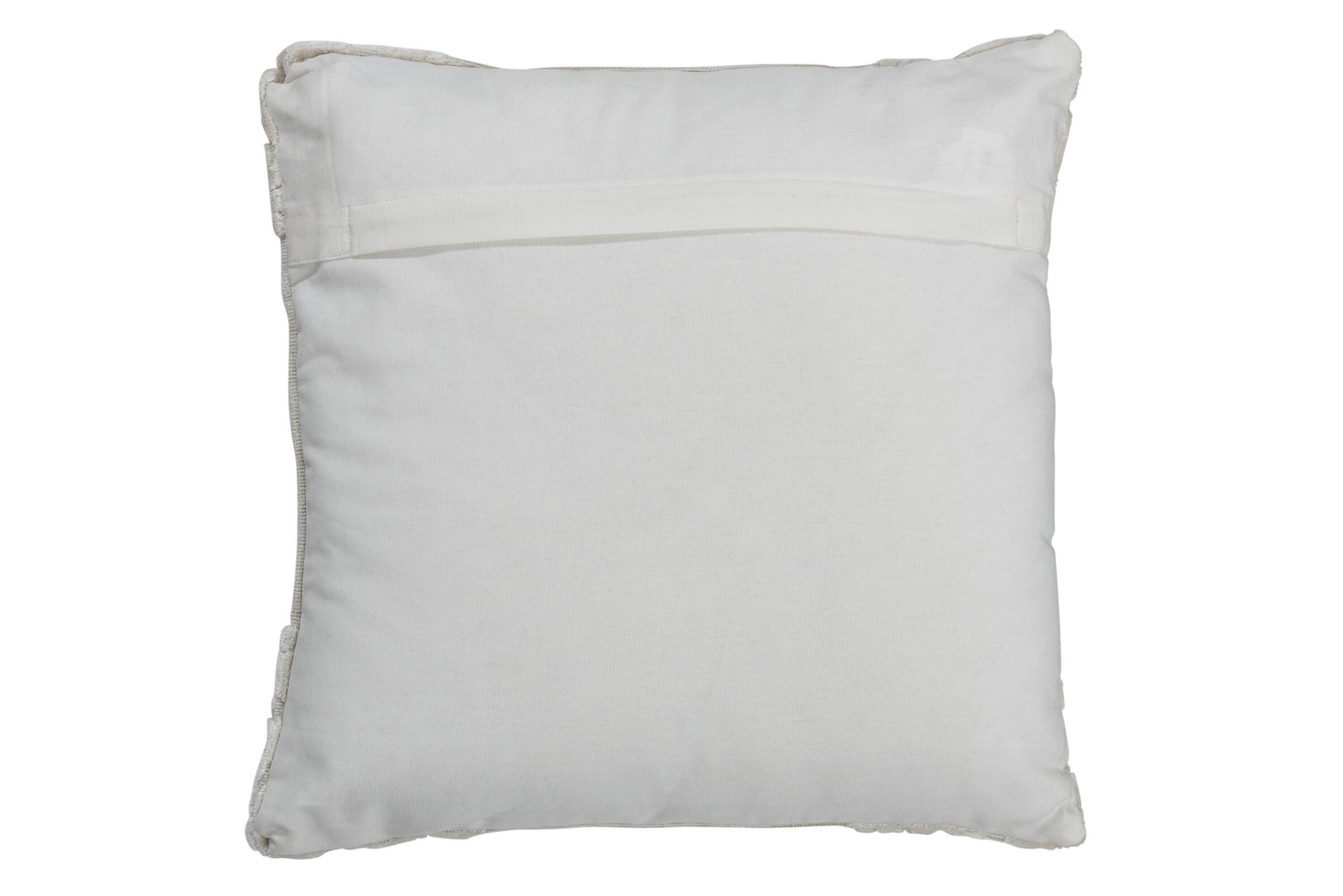 J-Line Kussen Vende Polyester Wit