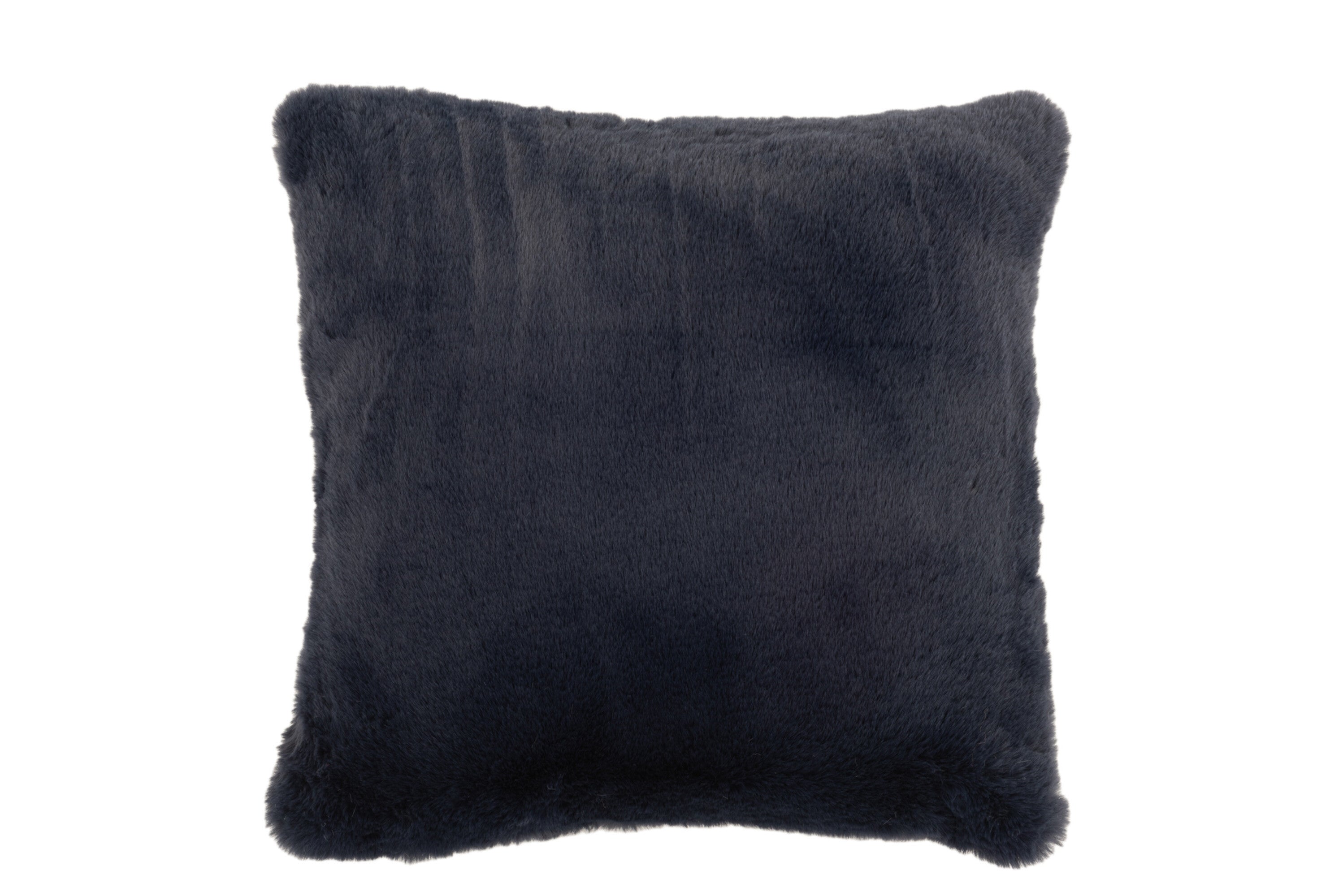 J-Line Cutie Sierkussen – Polyester – 45x45 cm – Middenblauw