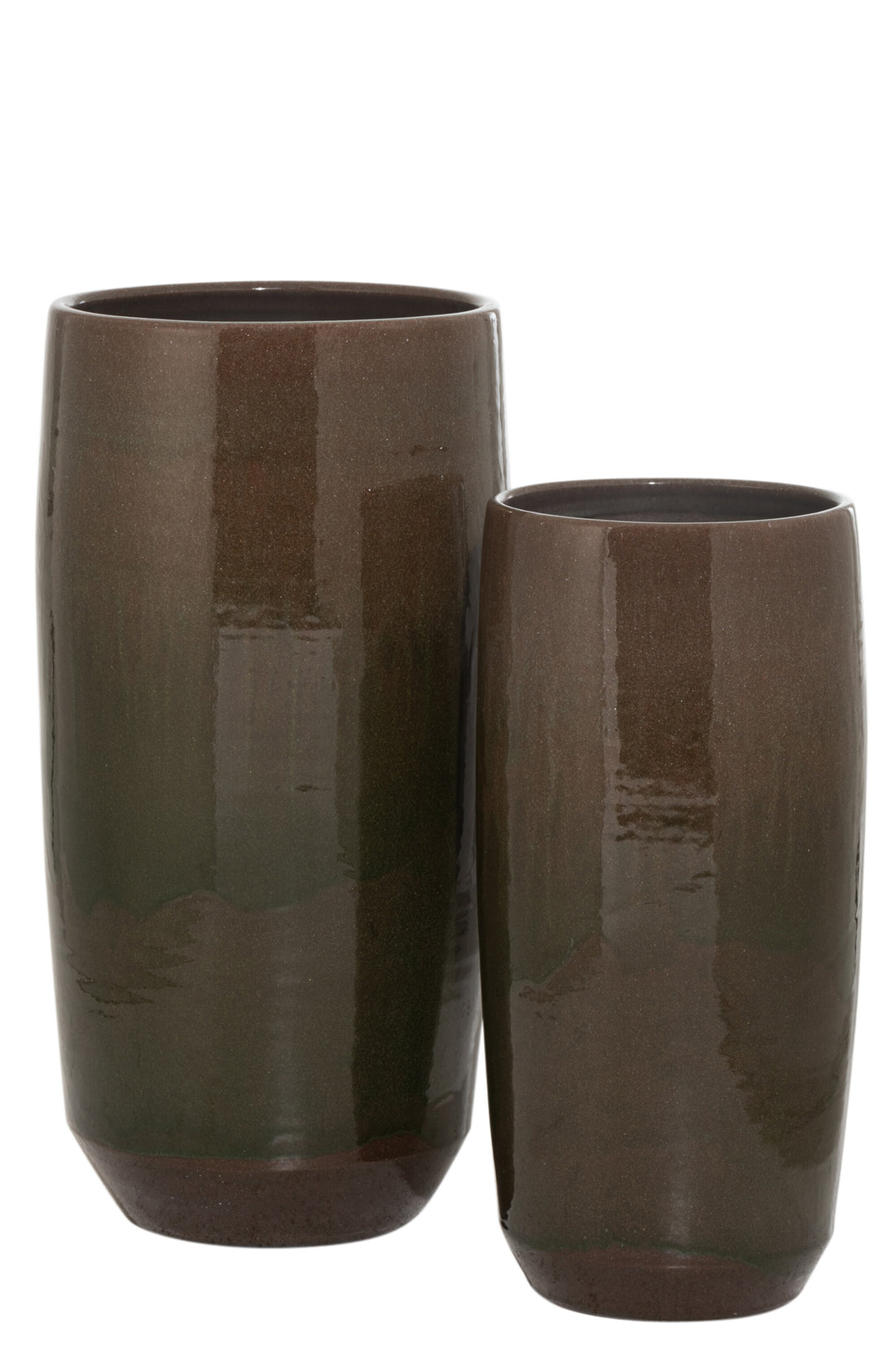 Vaasrand Keramiek Groen Groot