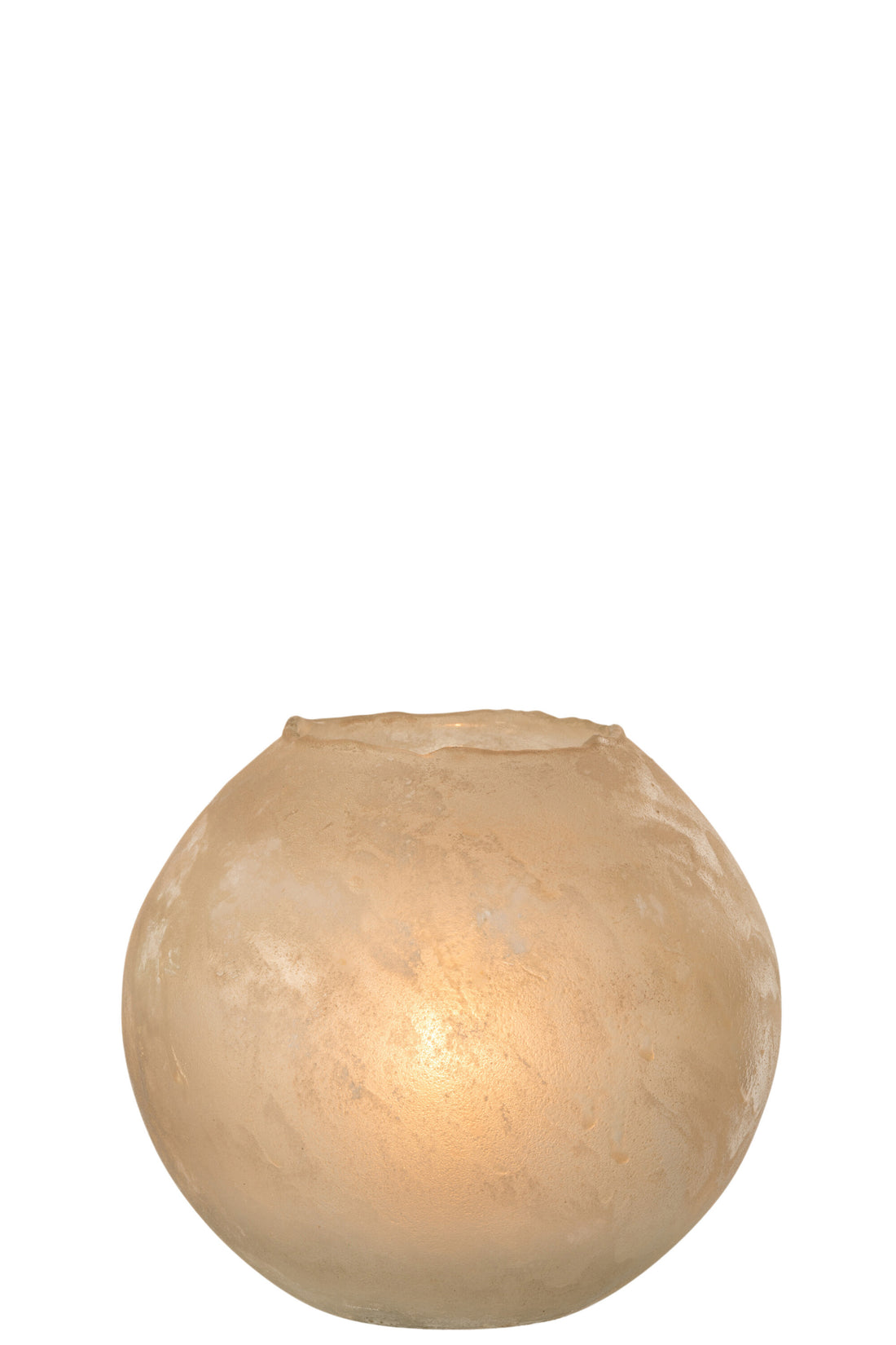 Vaas Soda Rond Glas Goud Groot