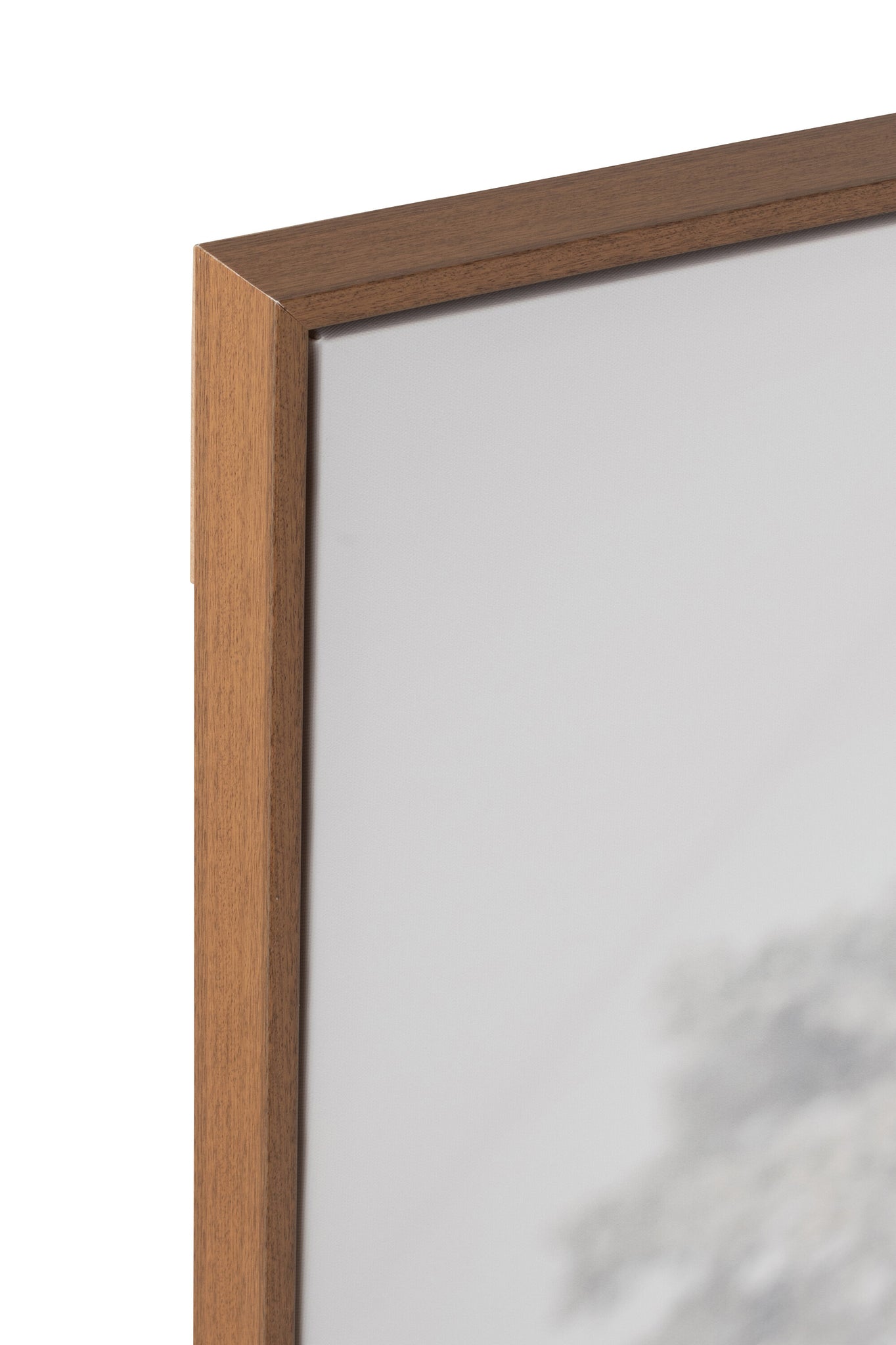 Wanddecoratie Landschap Yak Grenen/Polyresin Wit/Bruin