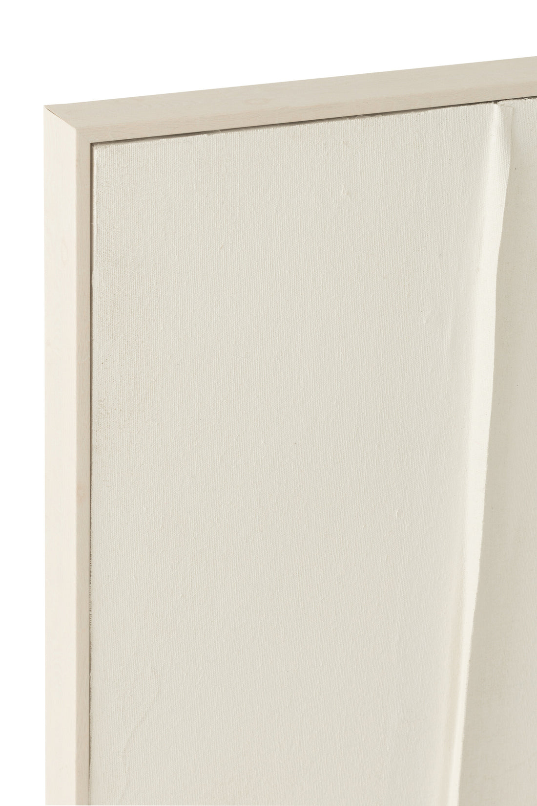 Schilderen Log Canvas/Dennenhout Wit