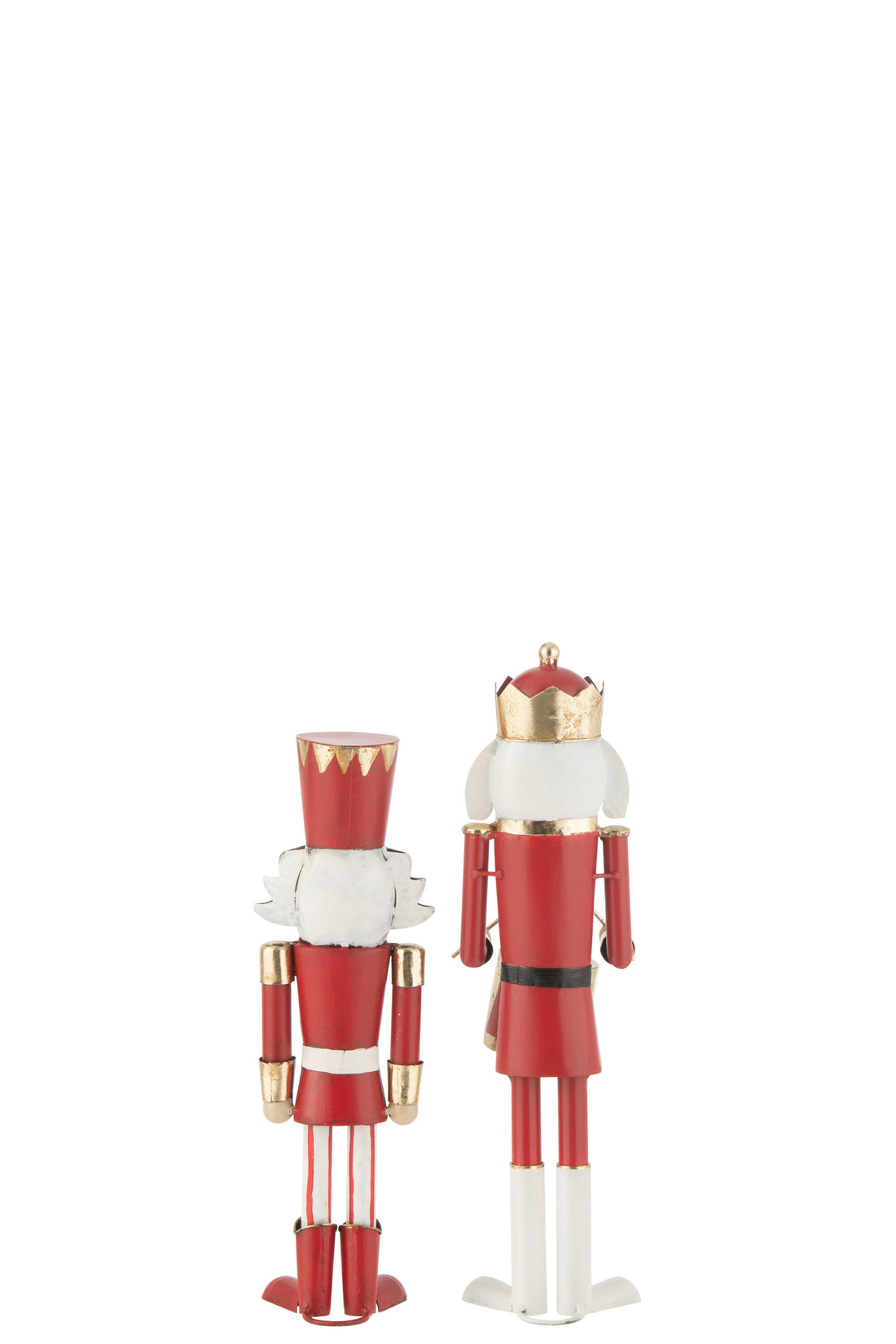 Notenkraker IJzer Rood/Goud Klein Assortiment Van 2