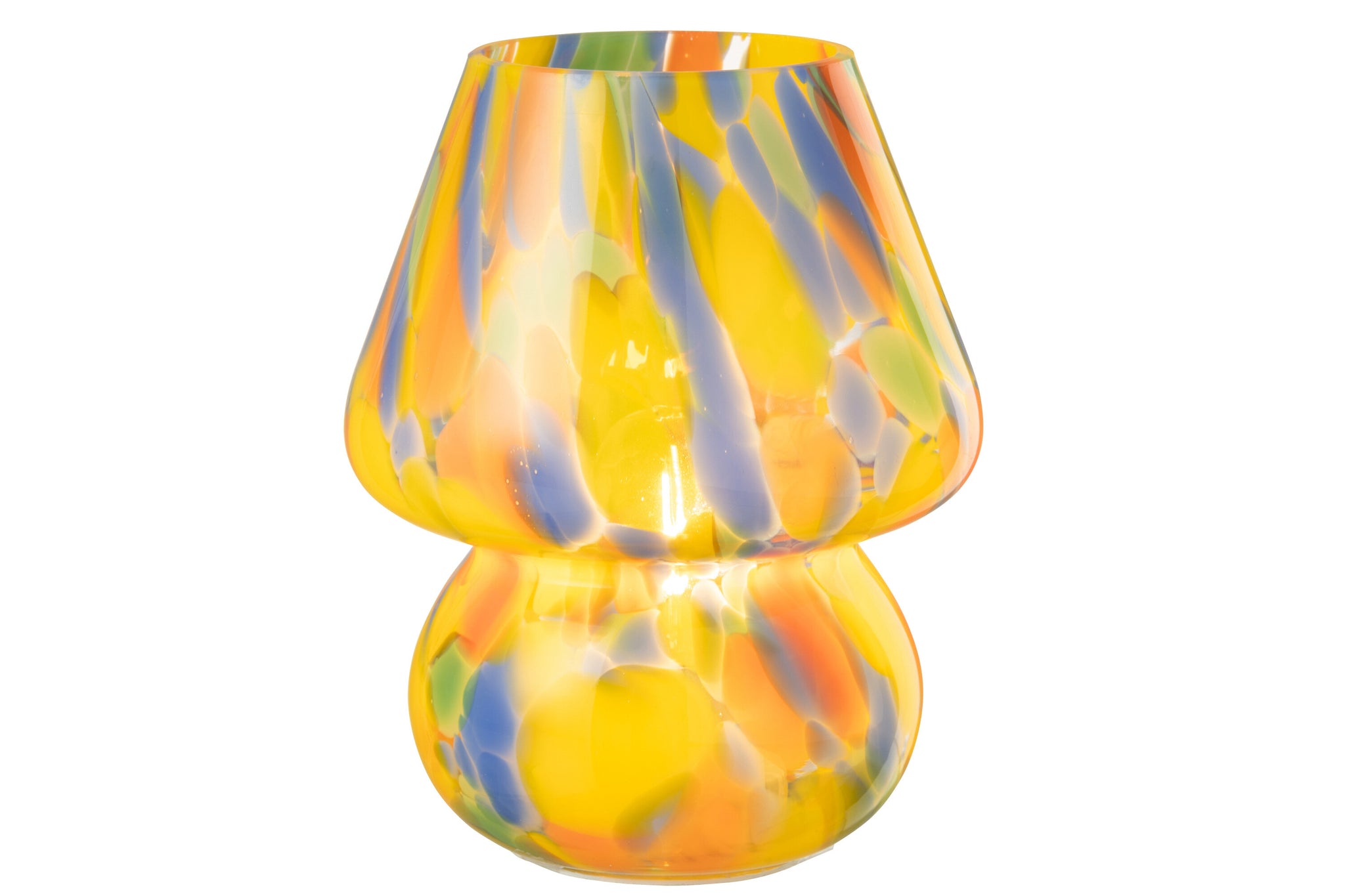 Tafellamp Regenboog Glas Mix Groot