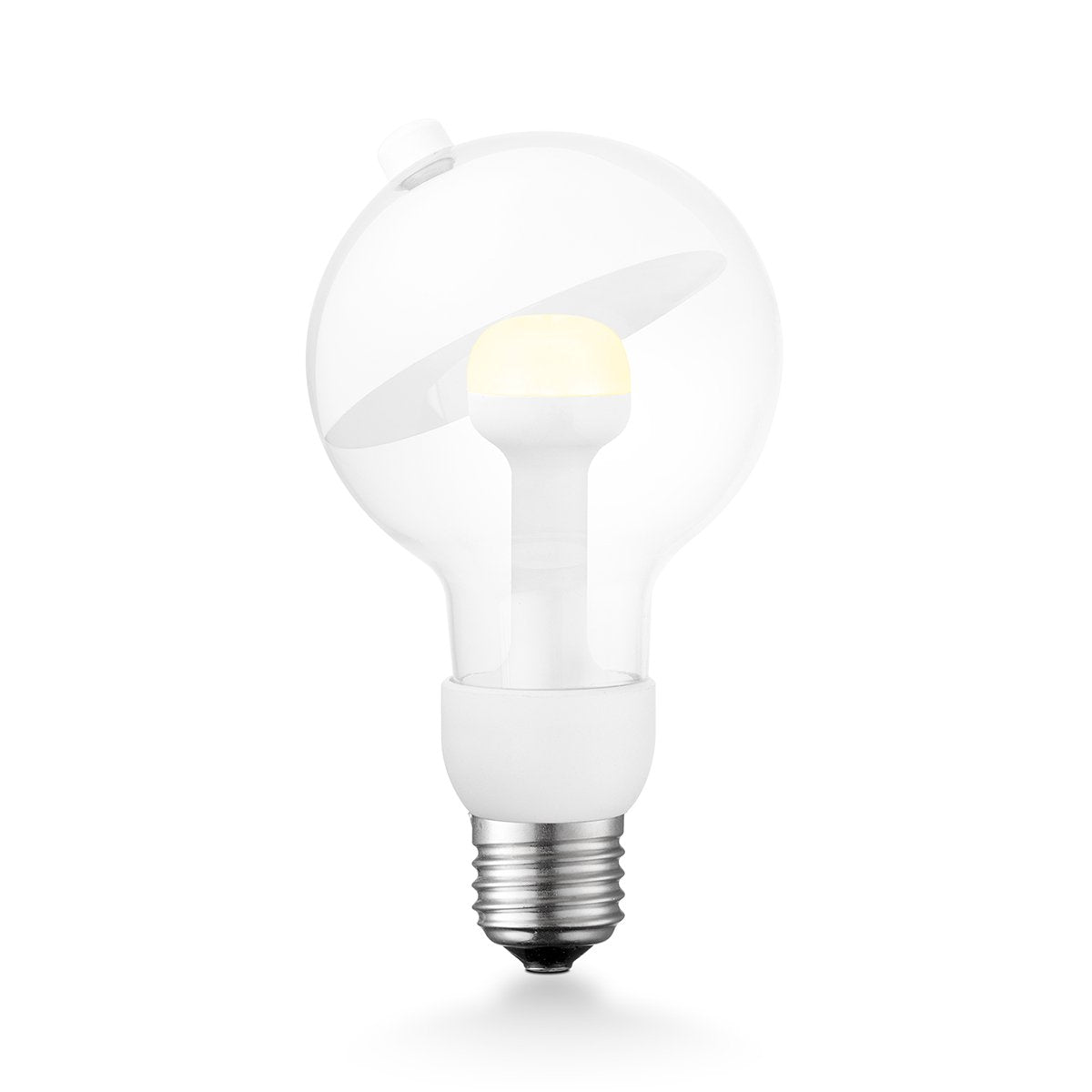 LED lamp Sphere wit G80 E27 3W 220Lm 2700K