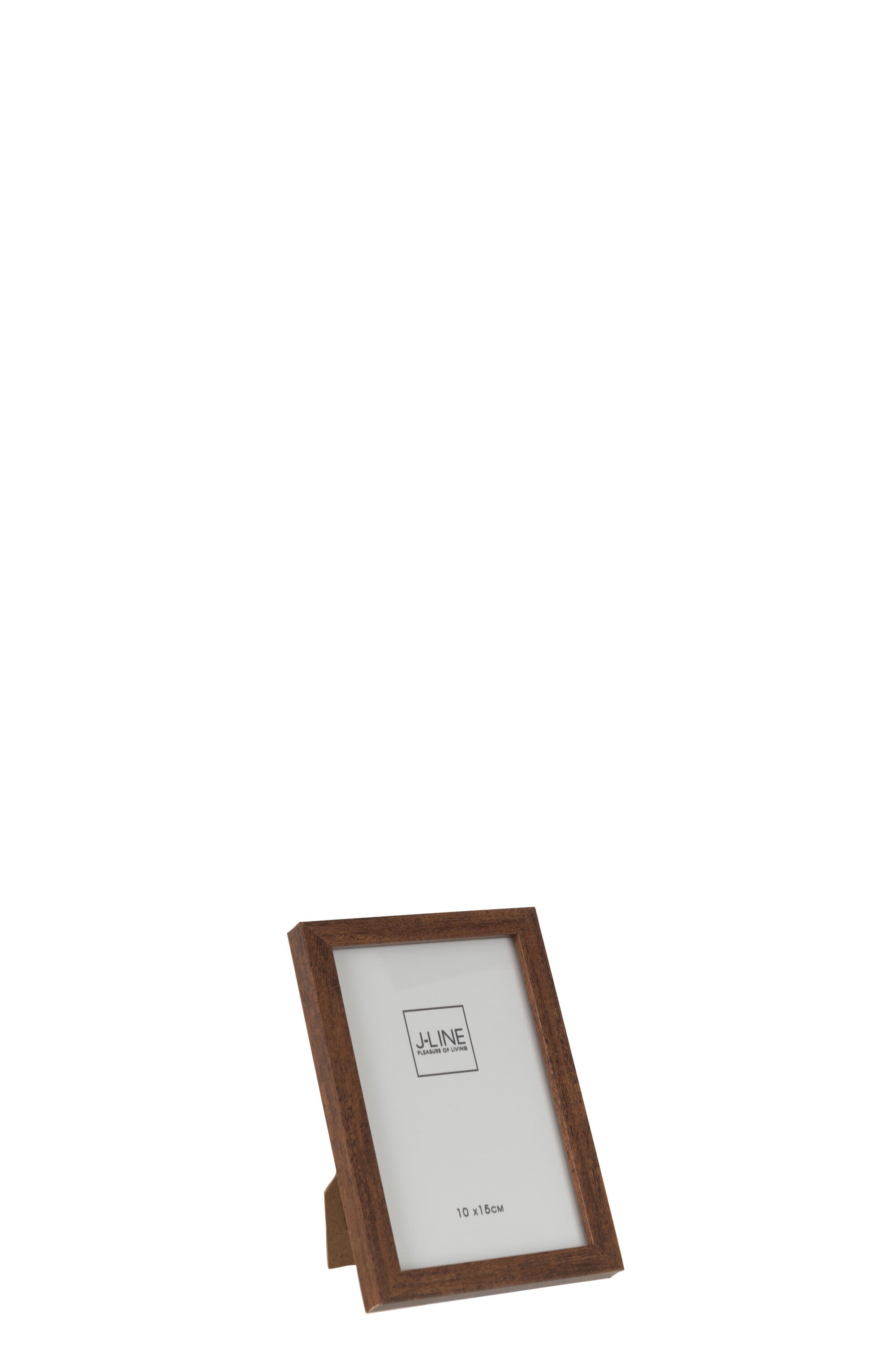 J-Line Fotokader Basic Hout Donker Bruin Extra Small