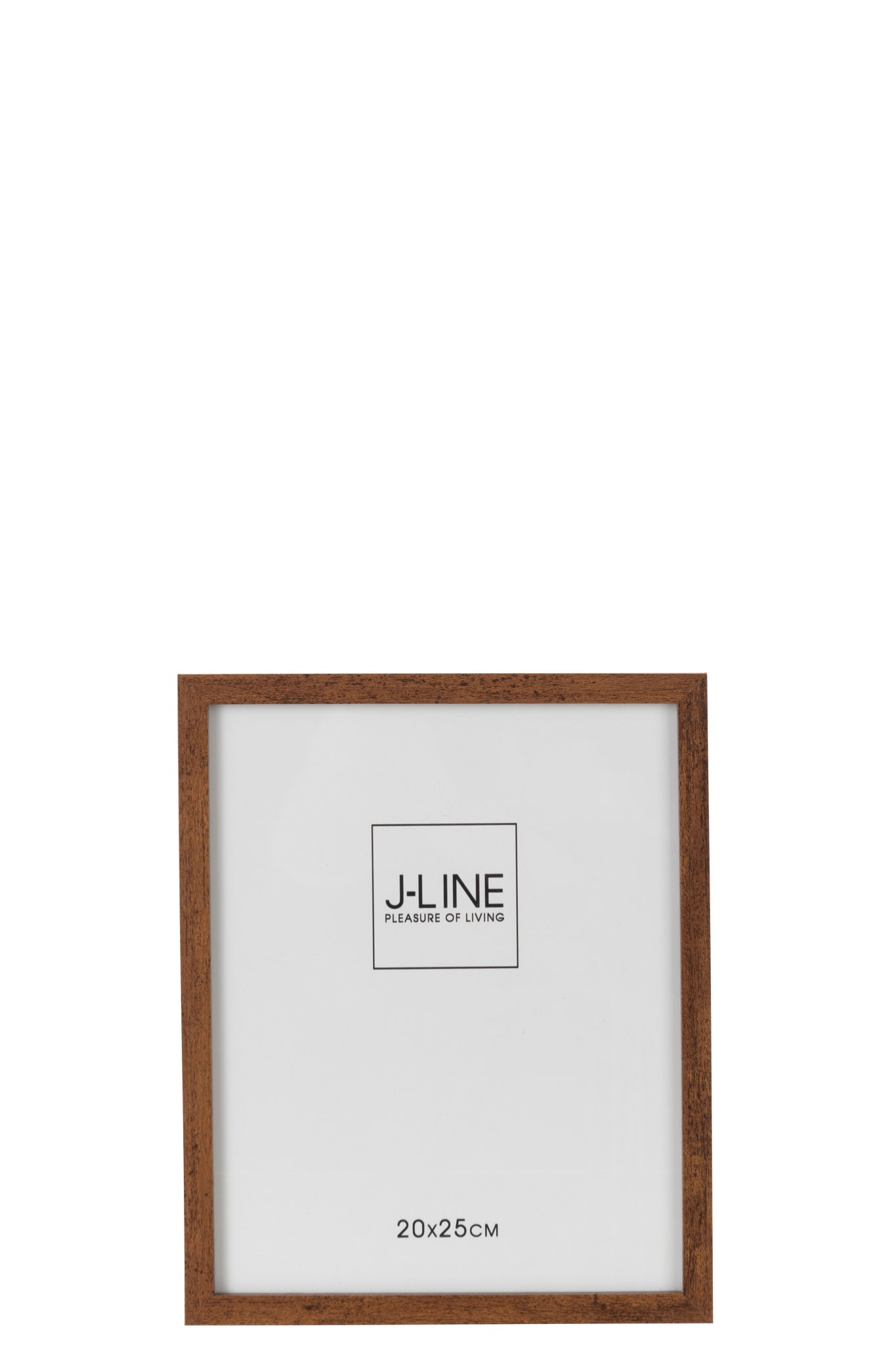 J-Line Fotokader Basic Hout Donker Bruin Medium
