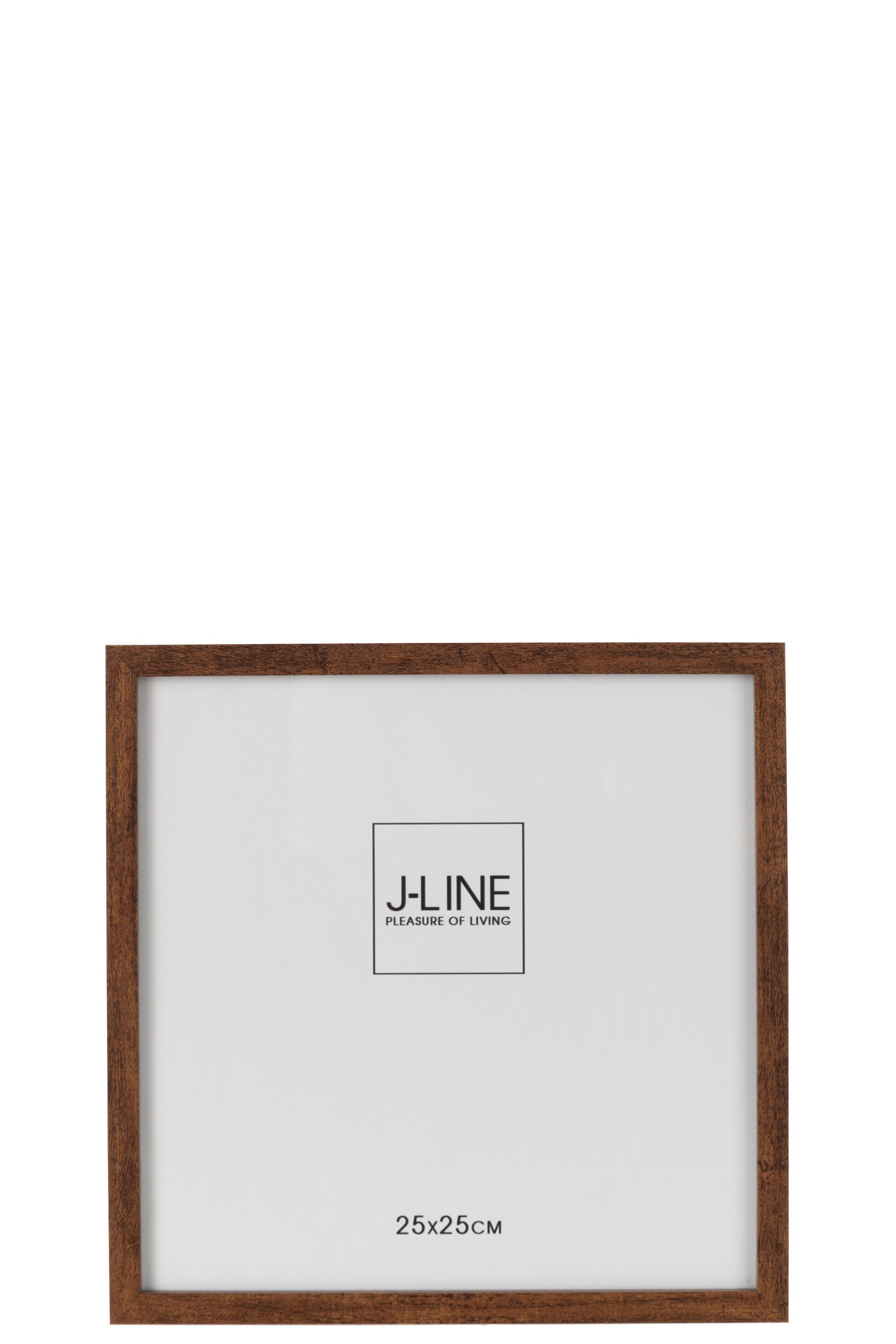 J-Line Fotokader Basic Hout Donker Bruin Large