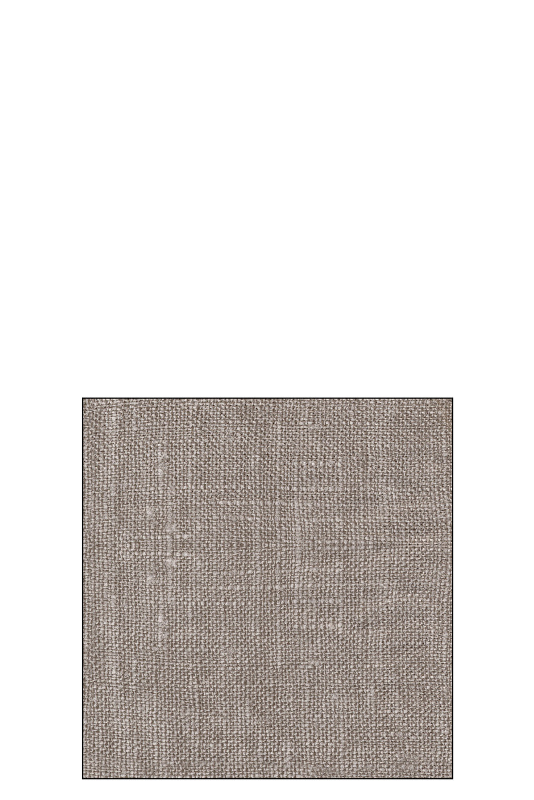 Pakket van 20 servetten "Linnen" papier bruin klein