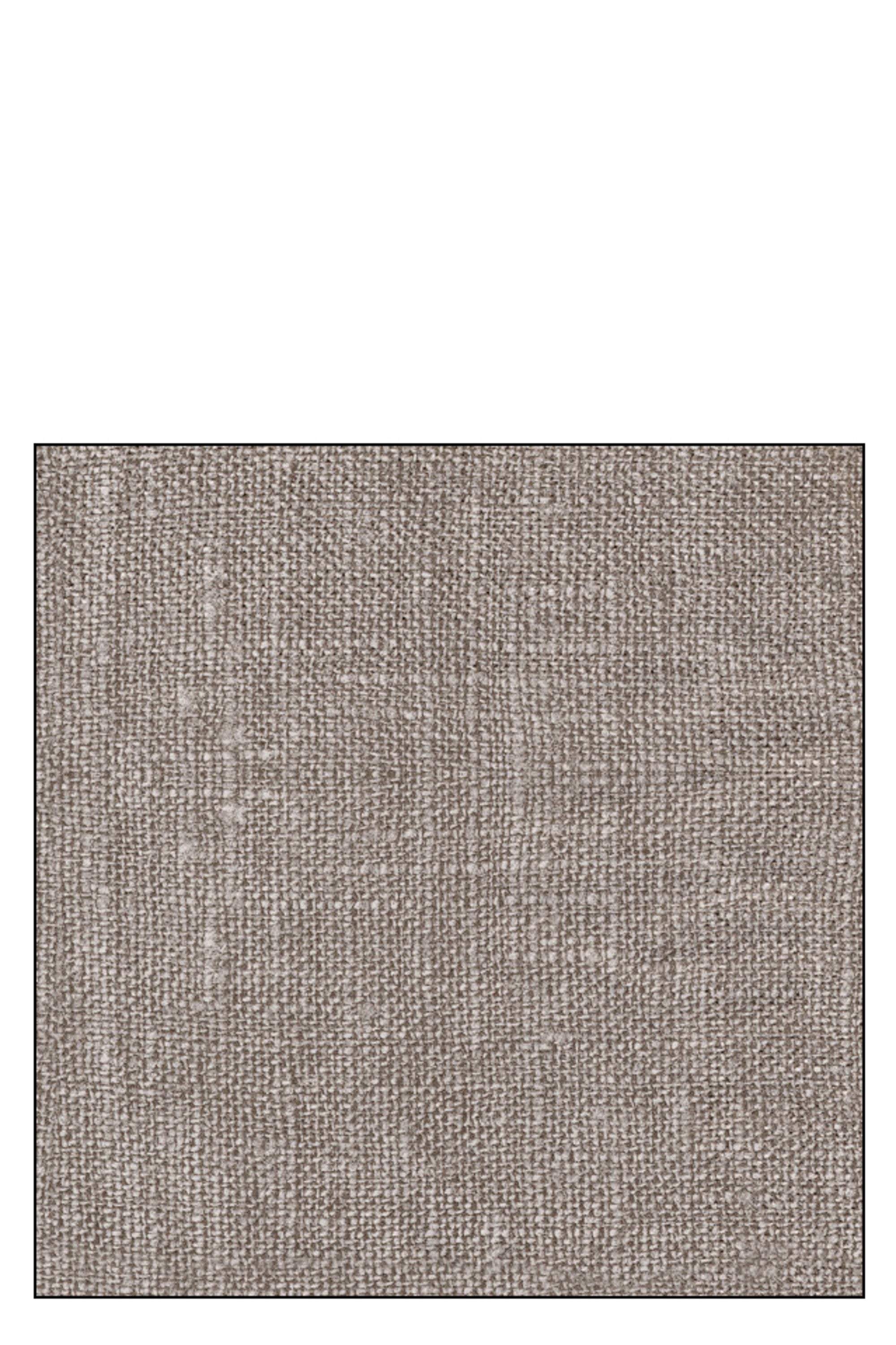 Pak van 20 servetten "Linnen" papier bruin groot