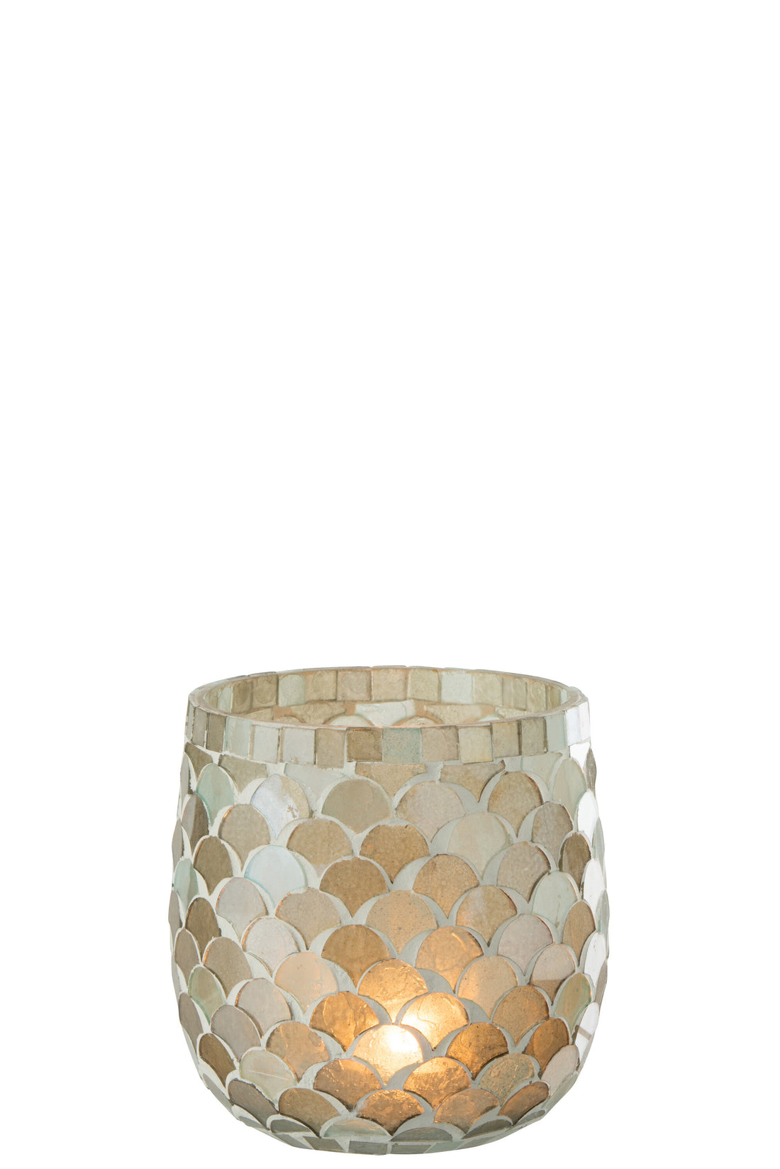 Orkaan Mozaïekglas Aqua Medium