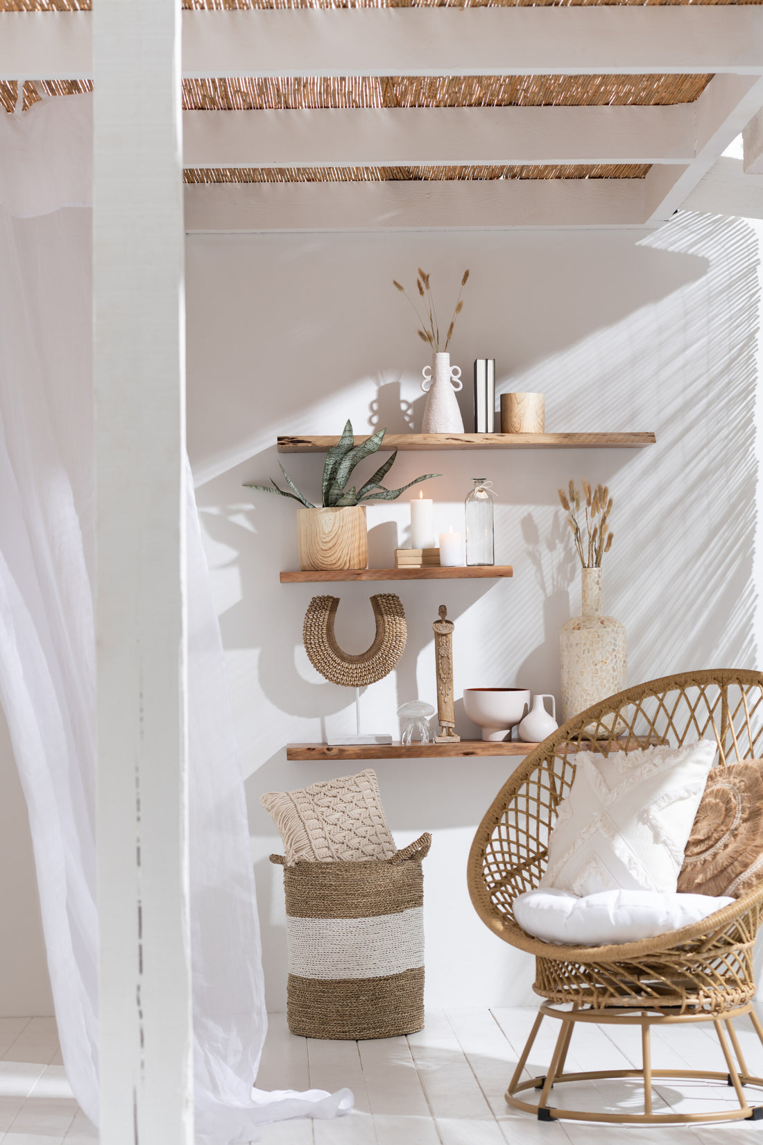 Afrikaans figuur poly bruin assortiment van 2