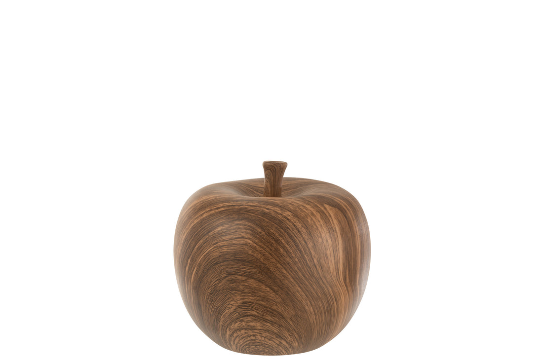 J-Line Appel Keramiek Bruin Medium