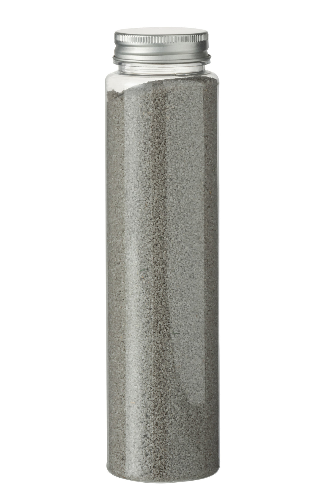 Decoratief zand 630 gram in fles licht taupe