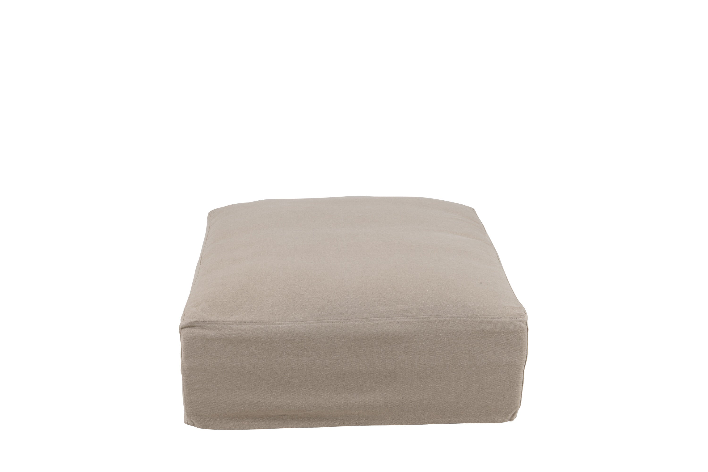 Hoes voor Poef Monaco Linnen Natuurlijk