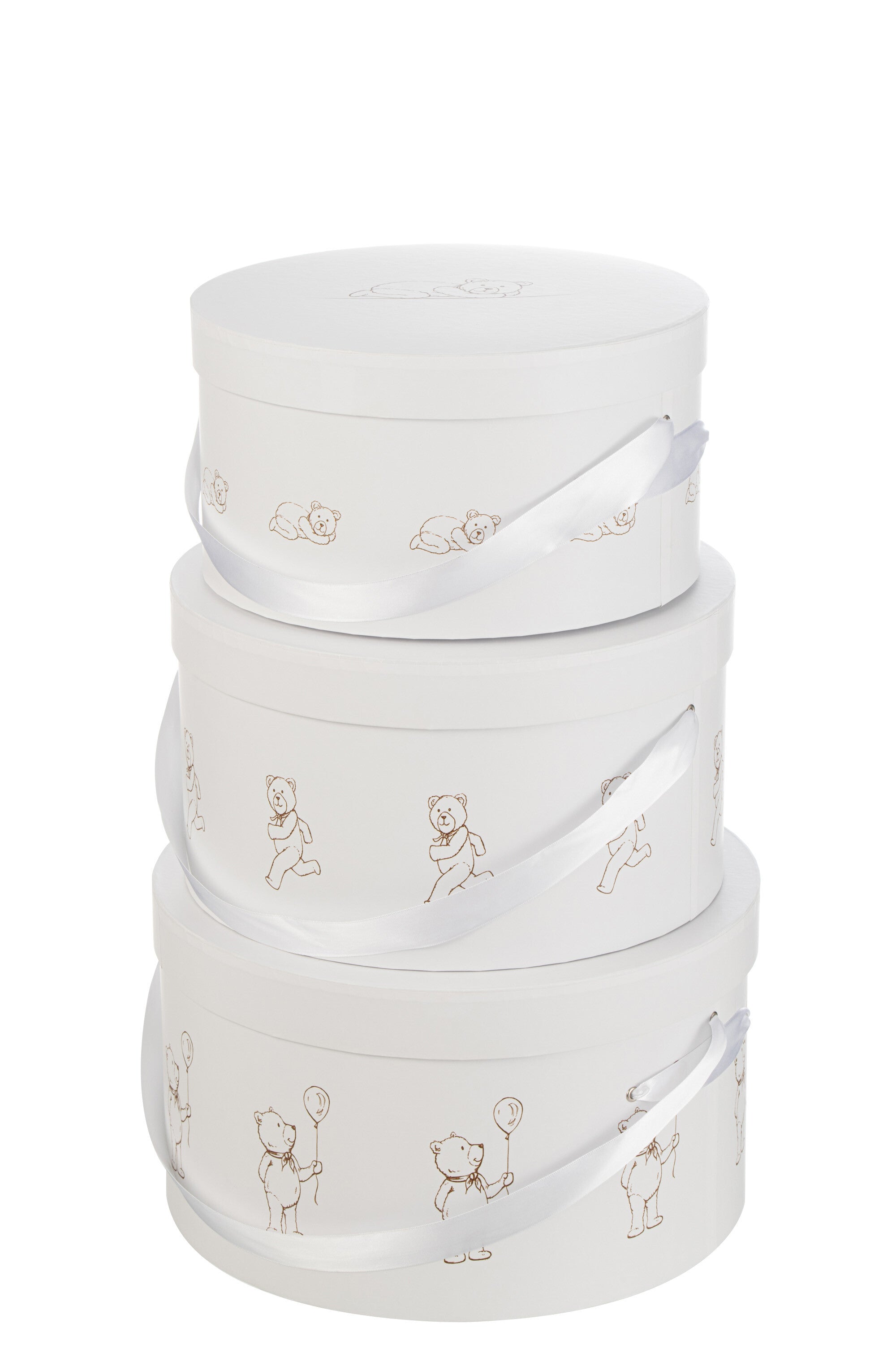 J-Line Set Van 3 Dozen Beer Rond Wit