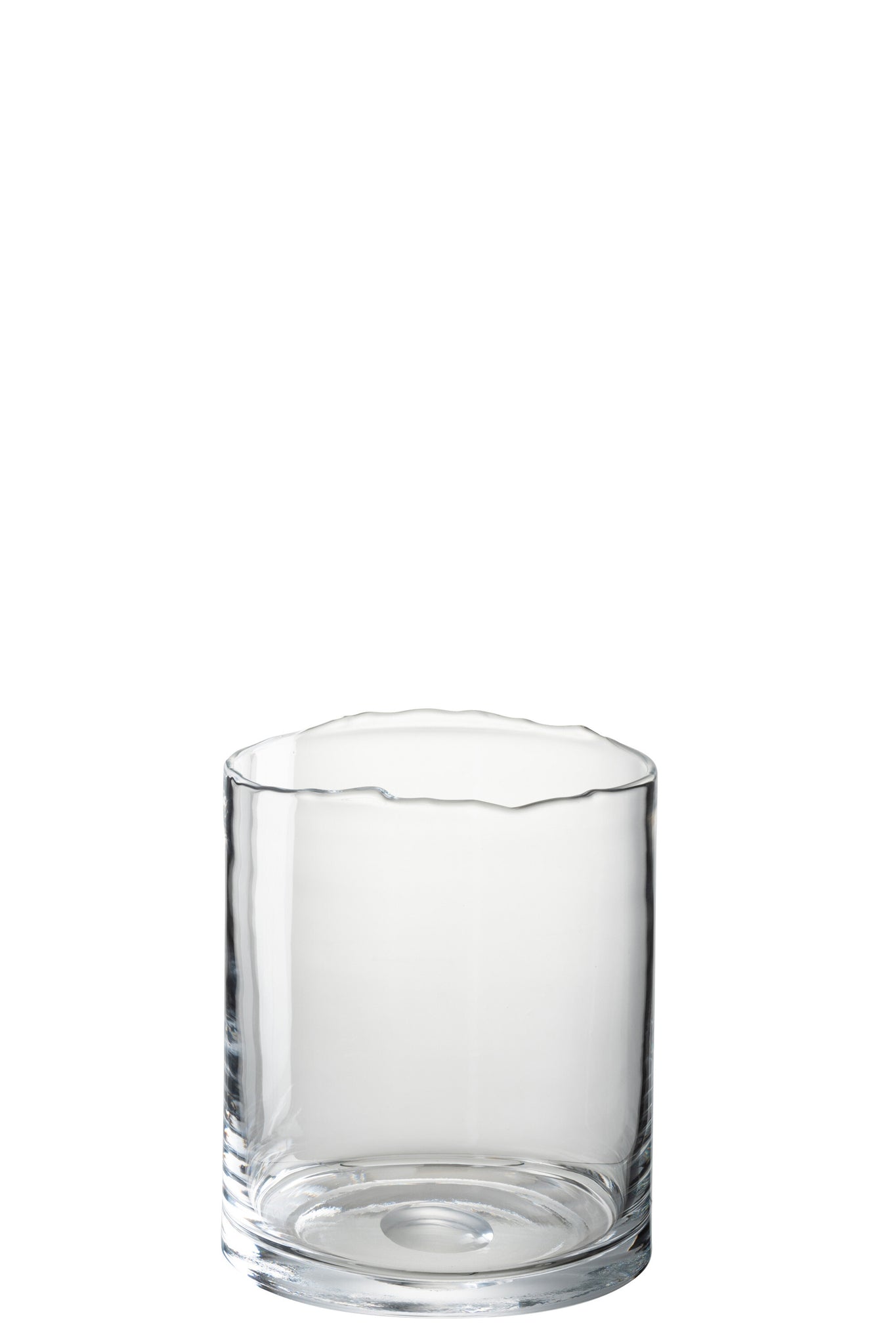 Transparant glas met onregelmatige rand van Hurricane