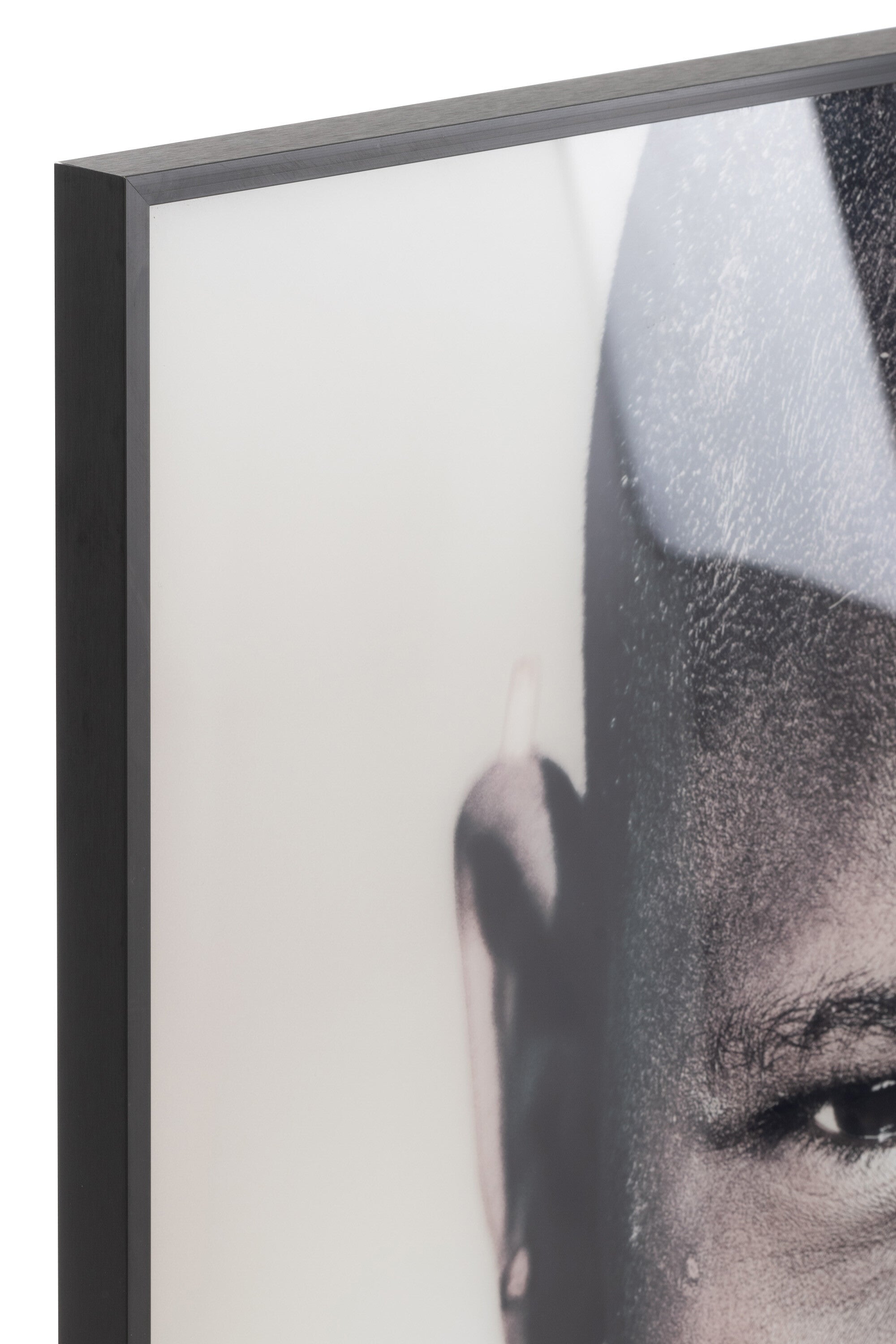 Wanddecoratie Jongen Glas/Aluminium Mix