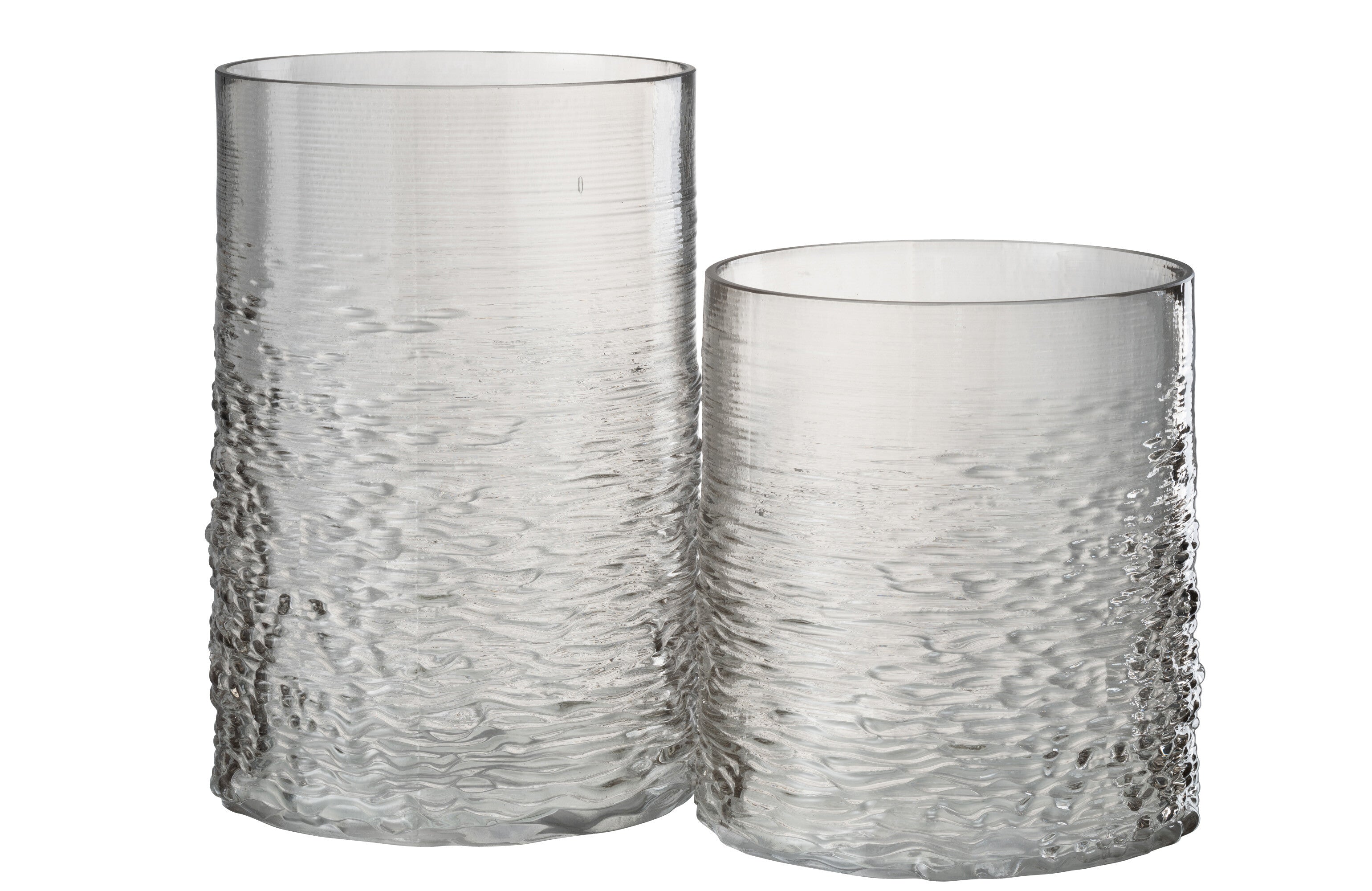 Orkaan Zeeglas Grijs Groot