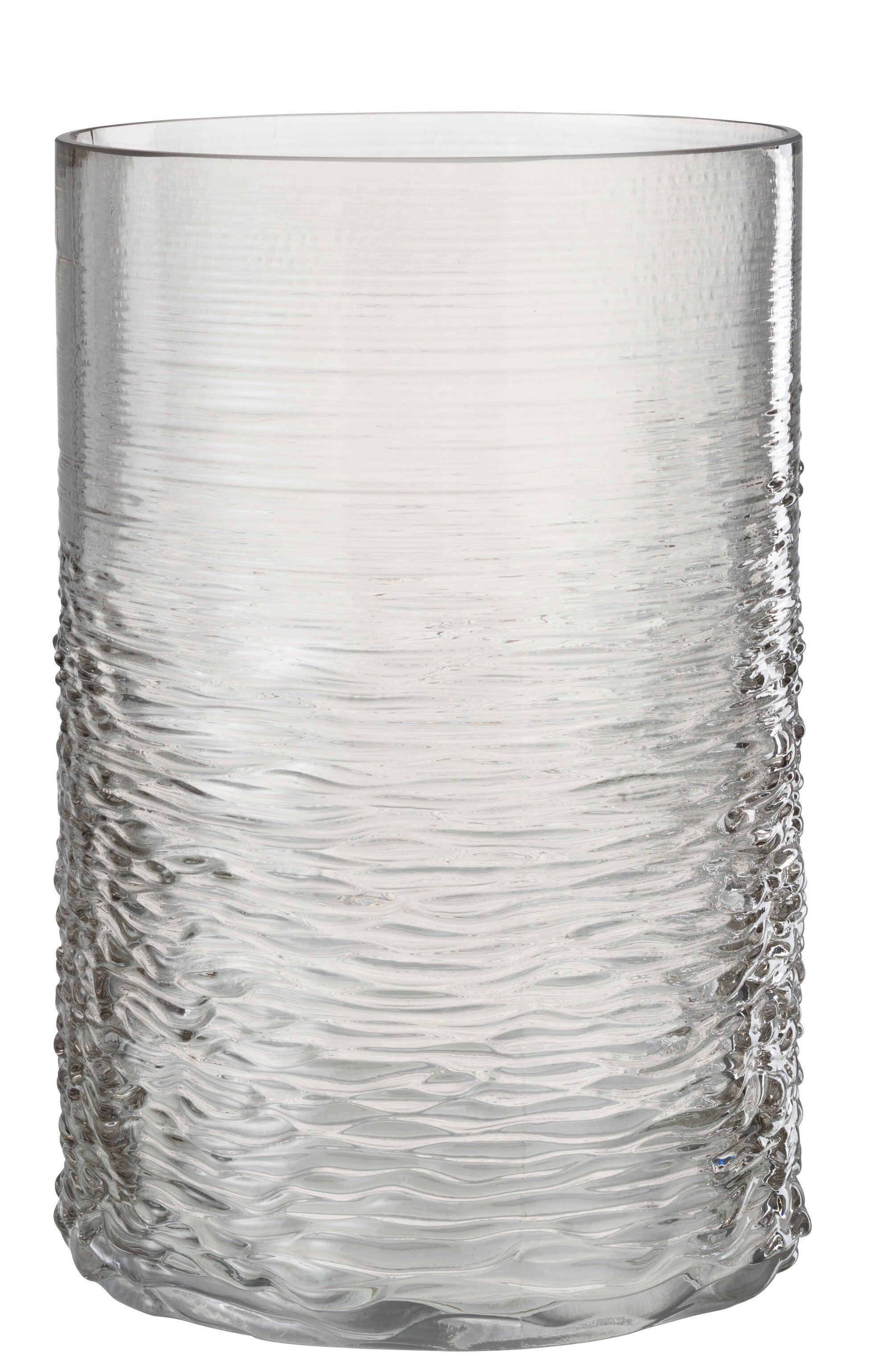 Orkaan Zeeglas Grijs Groot