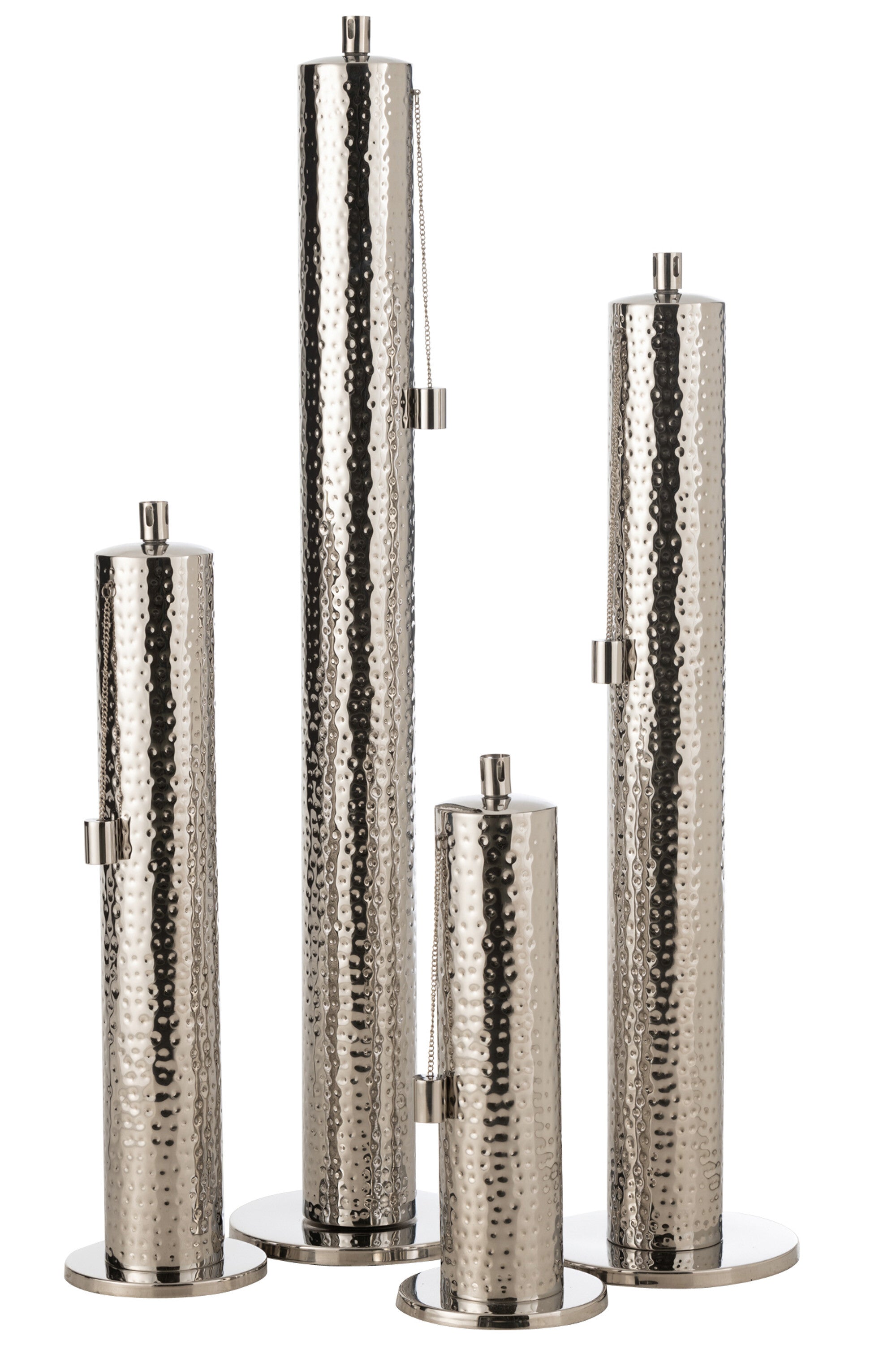 J-Line Fakkel Tiffany Stainless Steel Zilver Extralarge