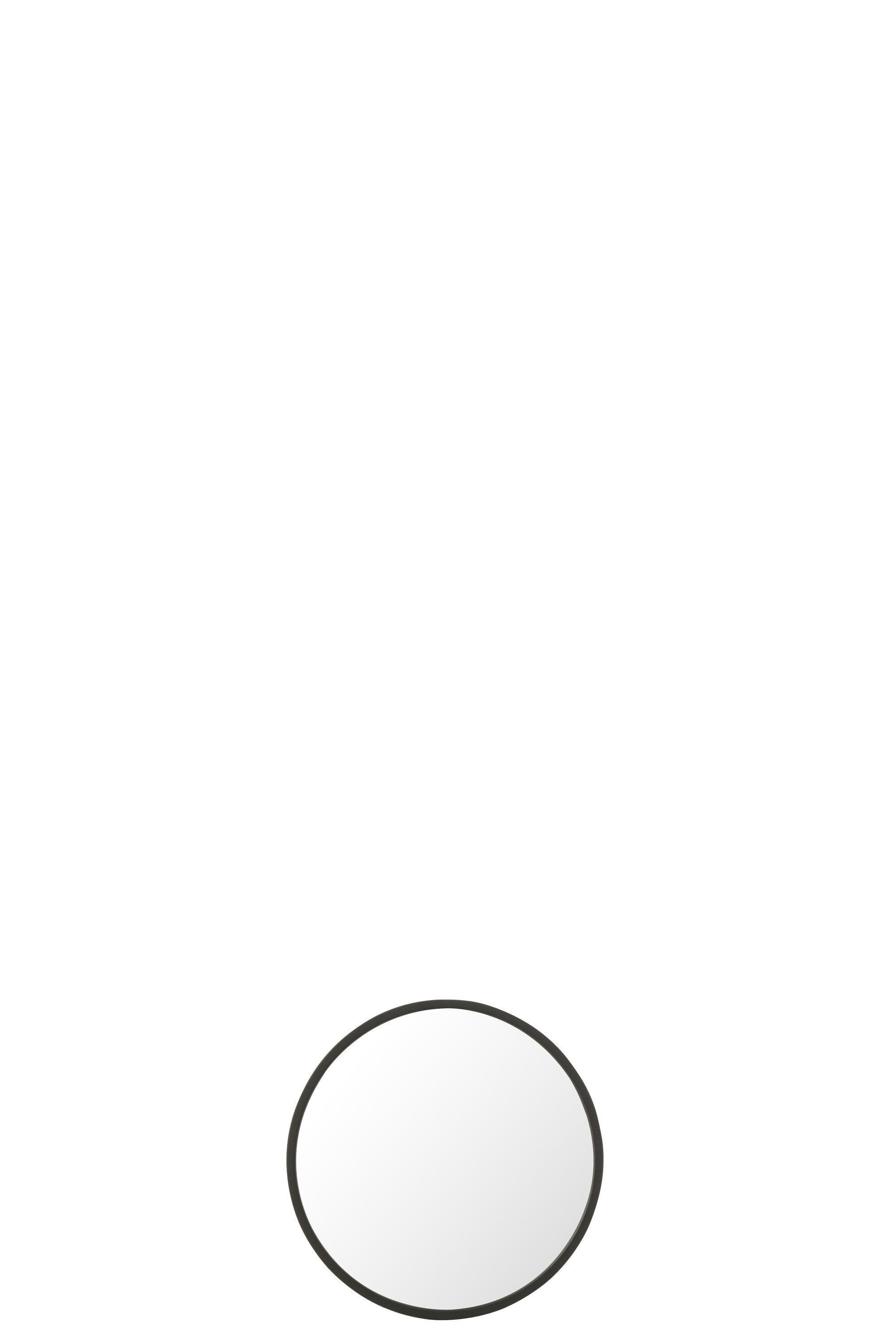 Spiegel Rond Mat Zwart Klein