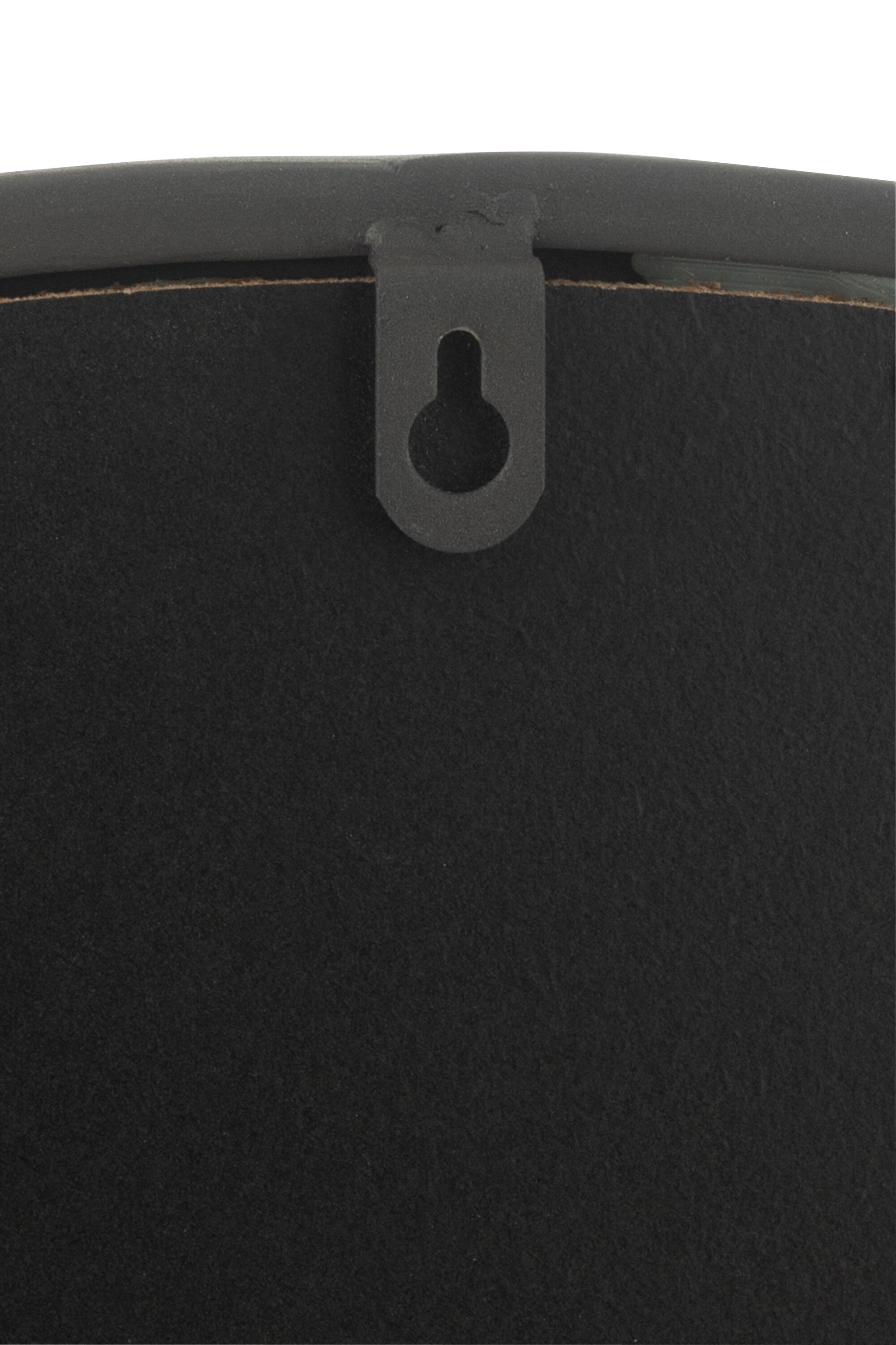 Spiegel Rond Mat Zwart Groot