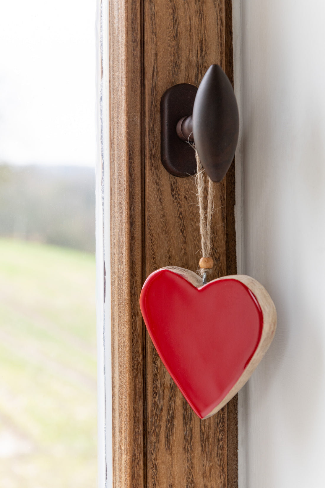 Hanger Hart Mangohout Rood S