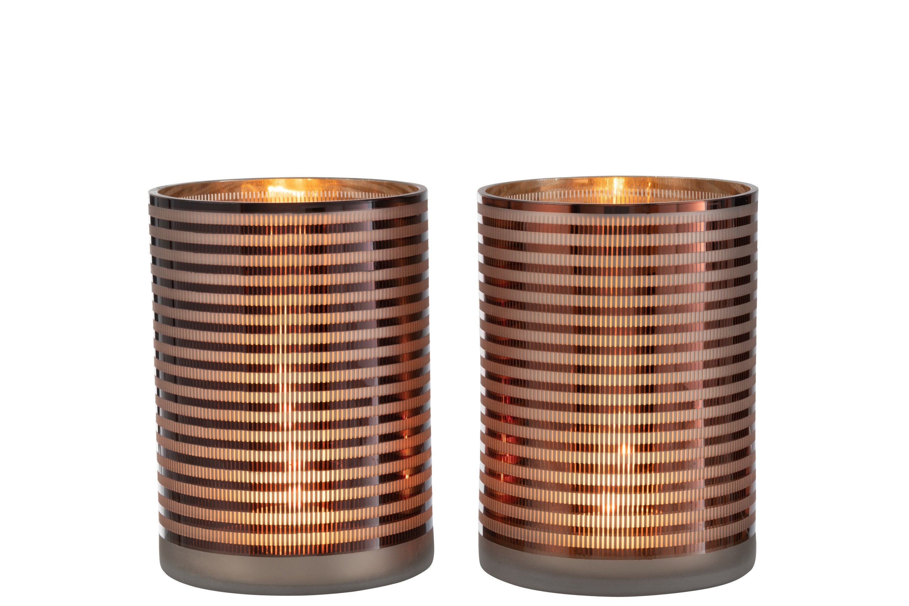 Orkaanstrepen Glas Br Groot