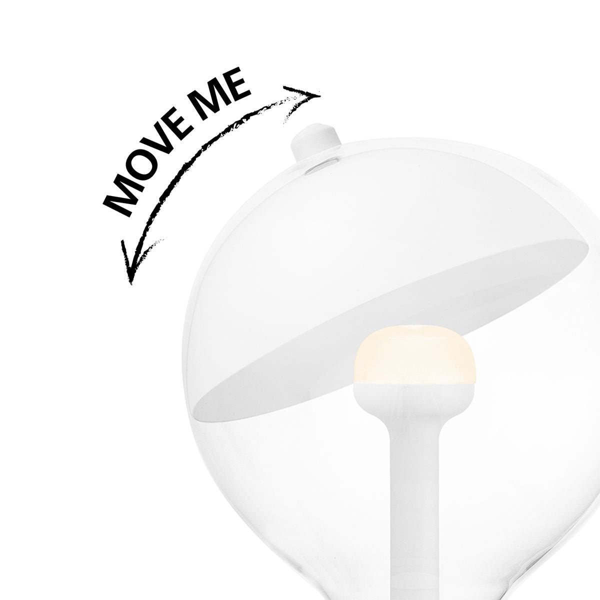 dimbare LED lamp Sphere wit G120 E27 5W 400Lm
