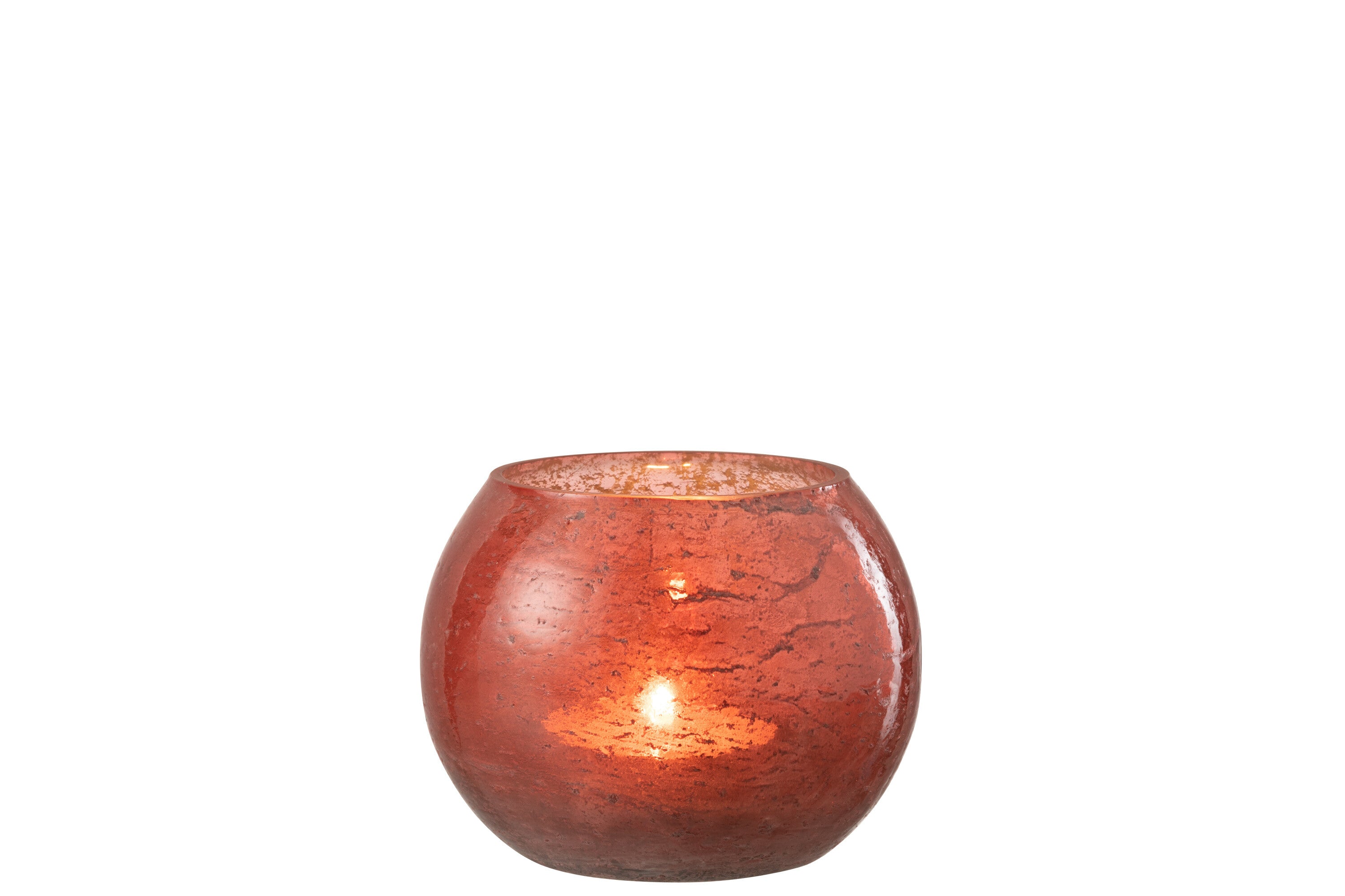 J-Line Kaarshouder Nuria Bal - glas - rood - S