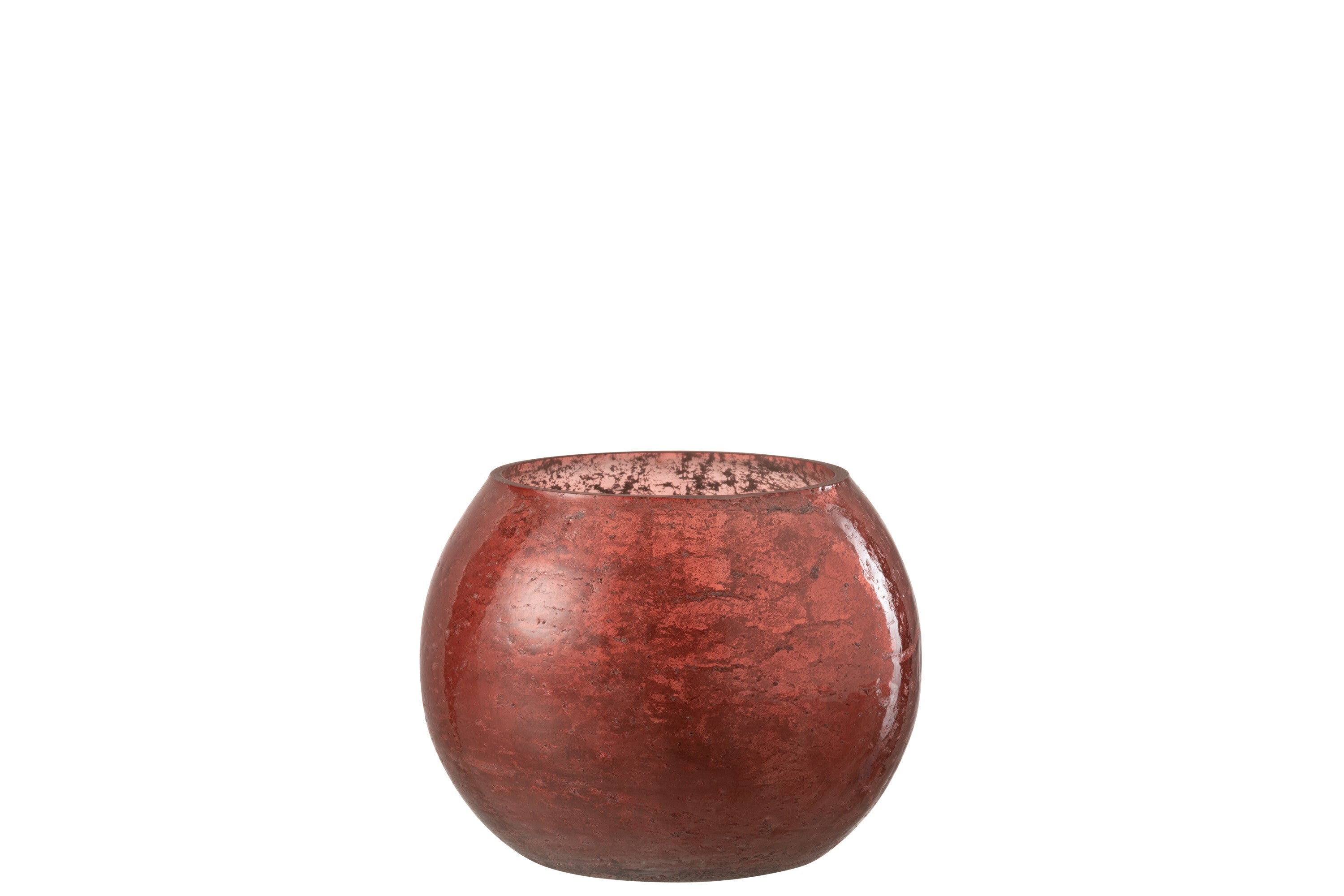 J-Line Kaarshouder Nuria Bal - glas - rood - S