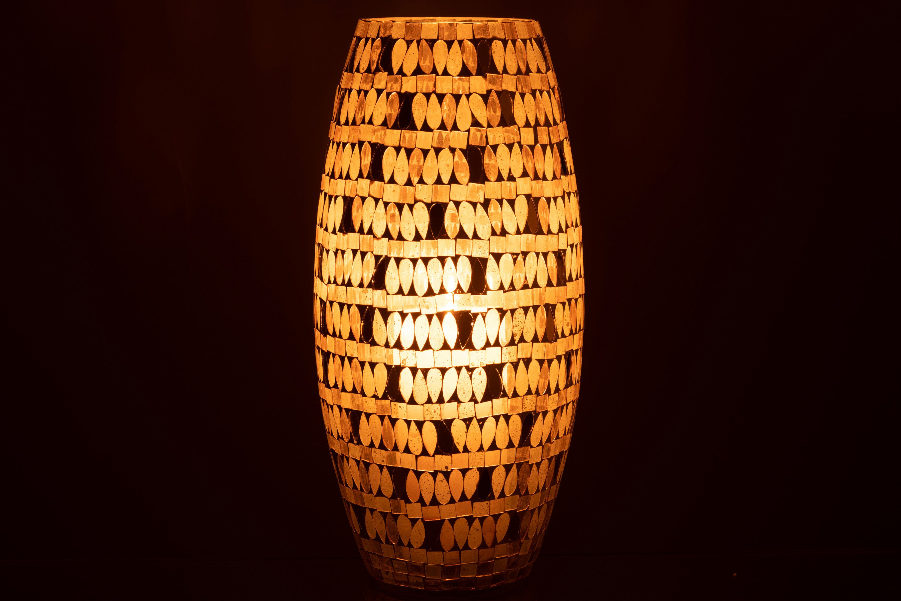 Orkaan Mozaïekglas Beige Groot